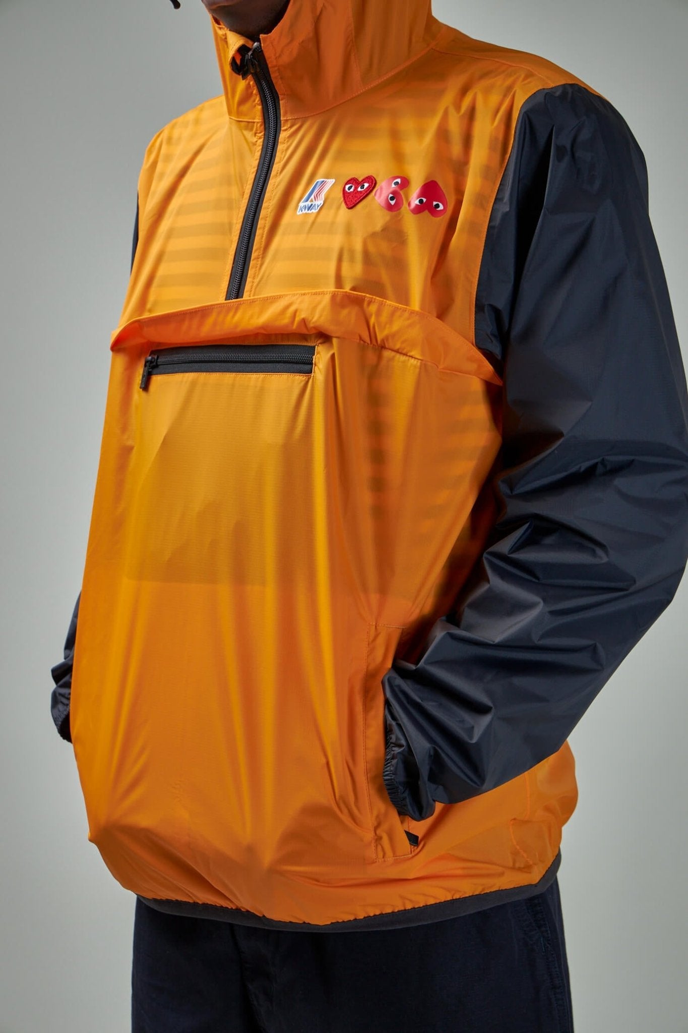 Comme des Garçons PLAY x K - Way - Jacket - LABELS