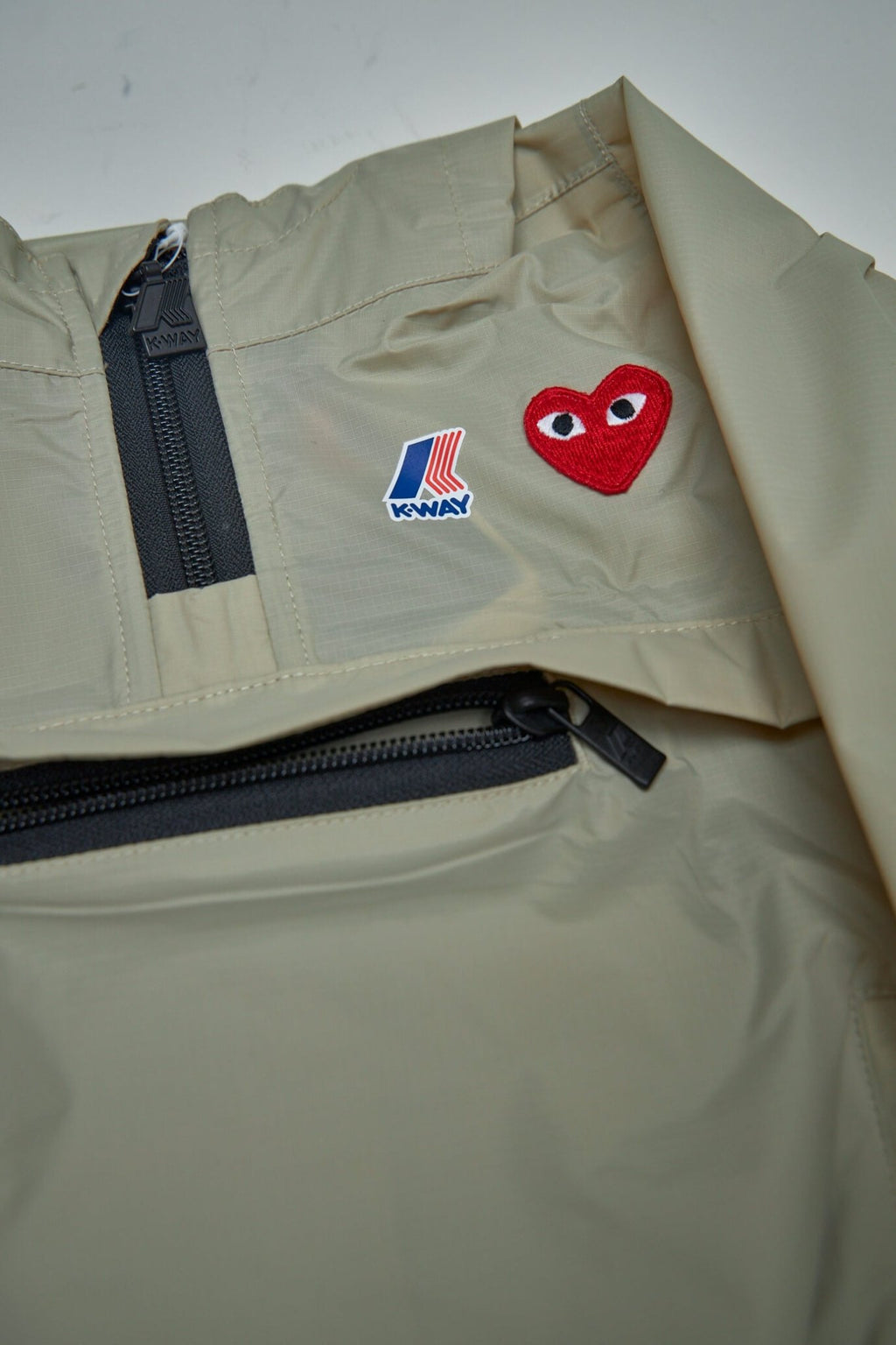 Comme des Garçons PLAY x K - Way - Kids Jacket - LABELS