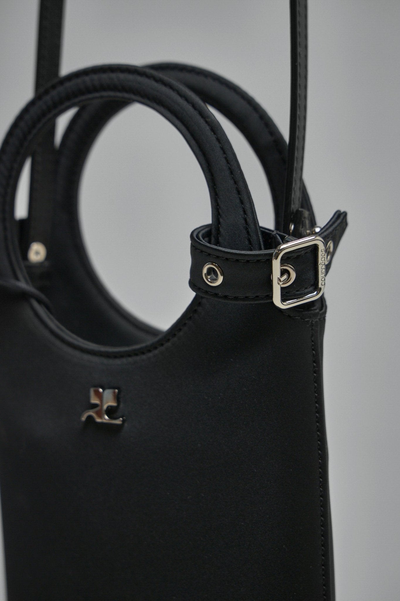 Courrèges Top Handle Bags - Slim Holy Satin Design – LABELS