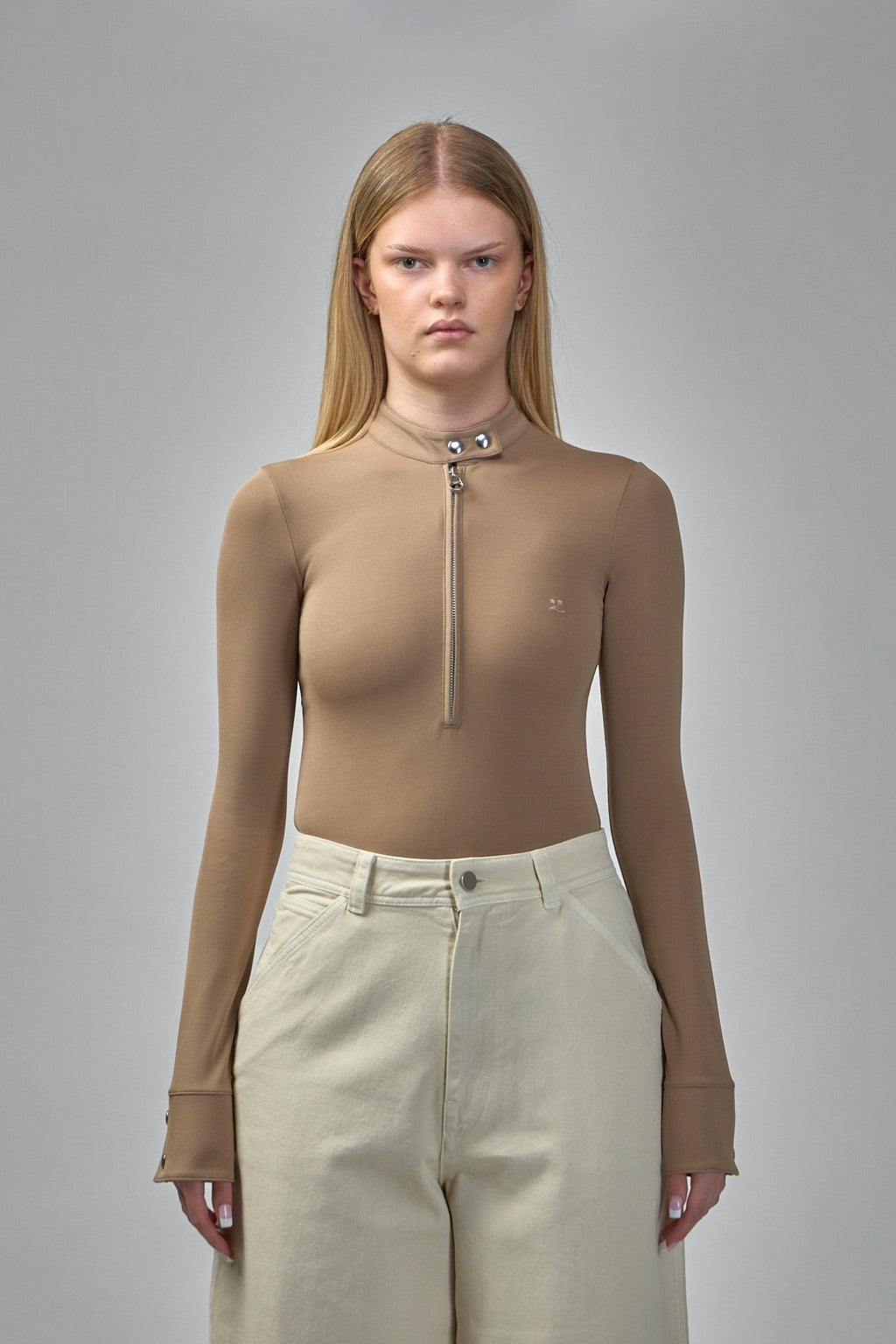 Courrèges - Biker Zipped Bodysuit - LABELS