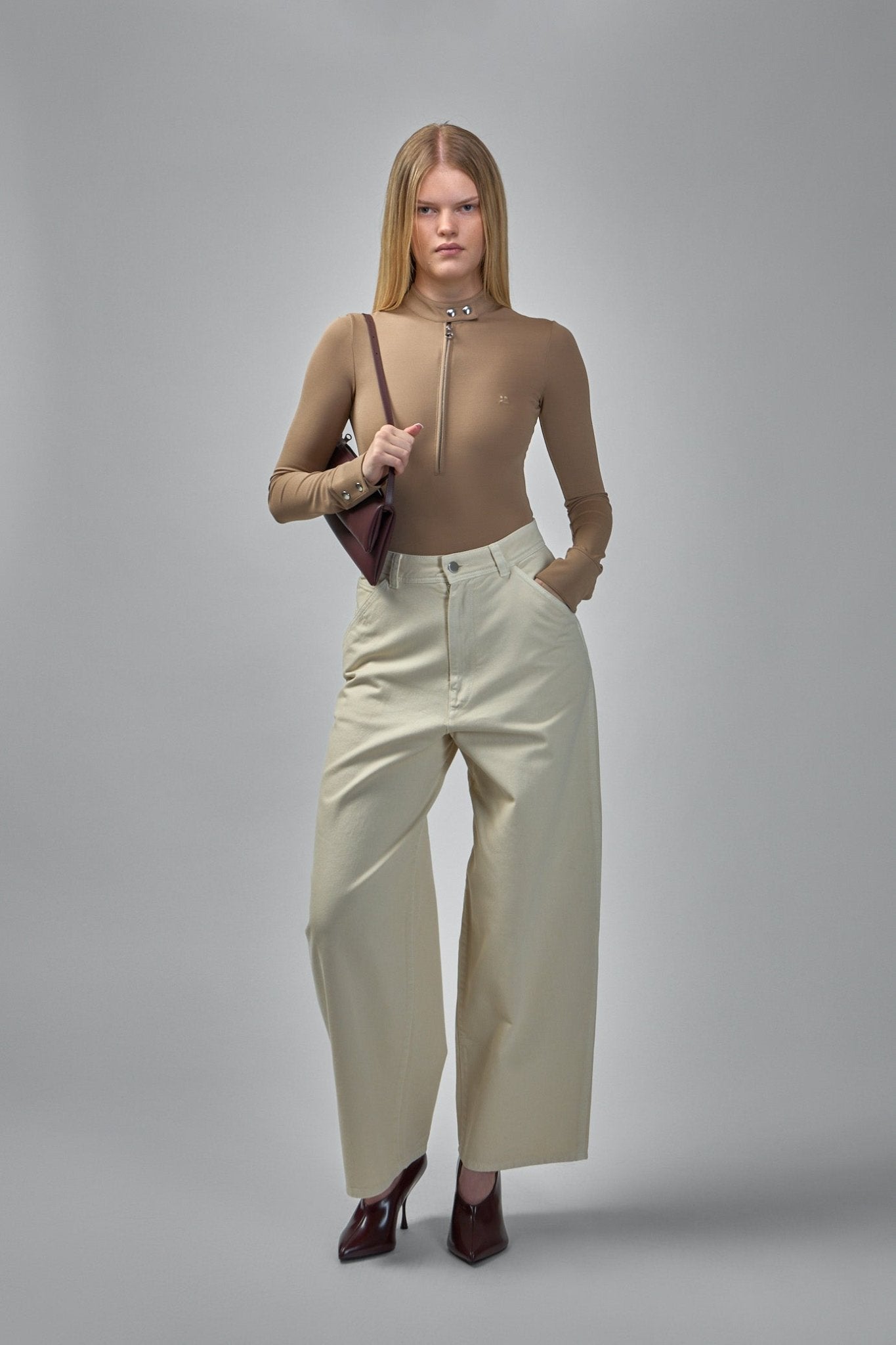 Courrèges - Biker Zipped Bodysuit - LABELS