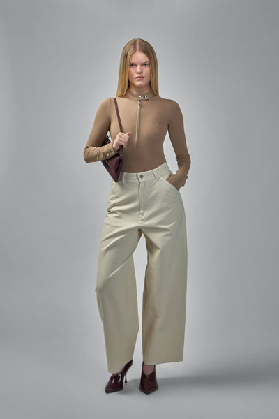 Biker Zipped Bodysuit