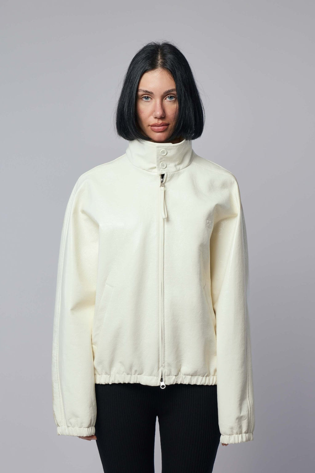 Courrèges - Bomber Jacket Vinyl Zipped - LABELS