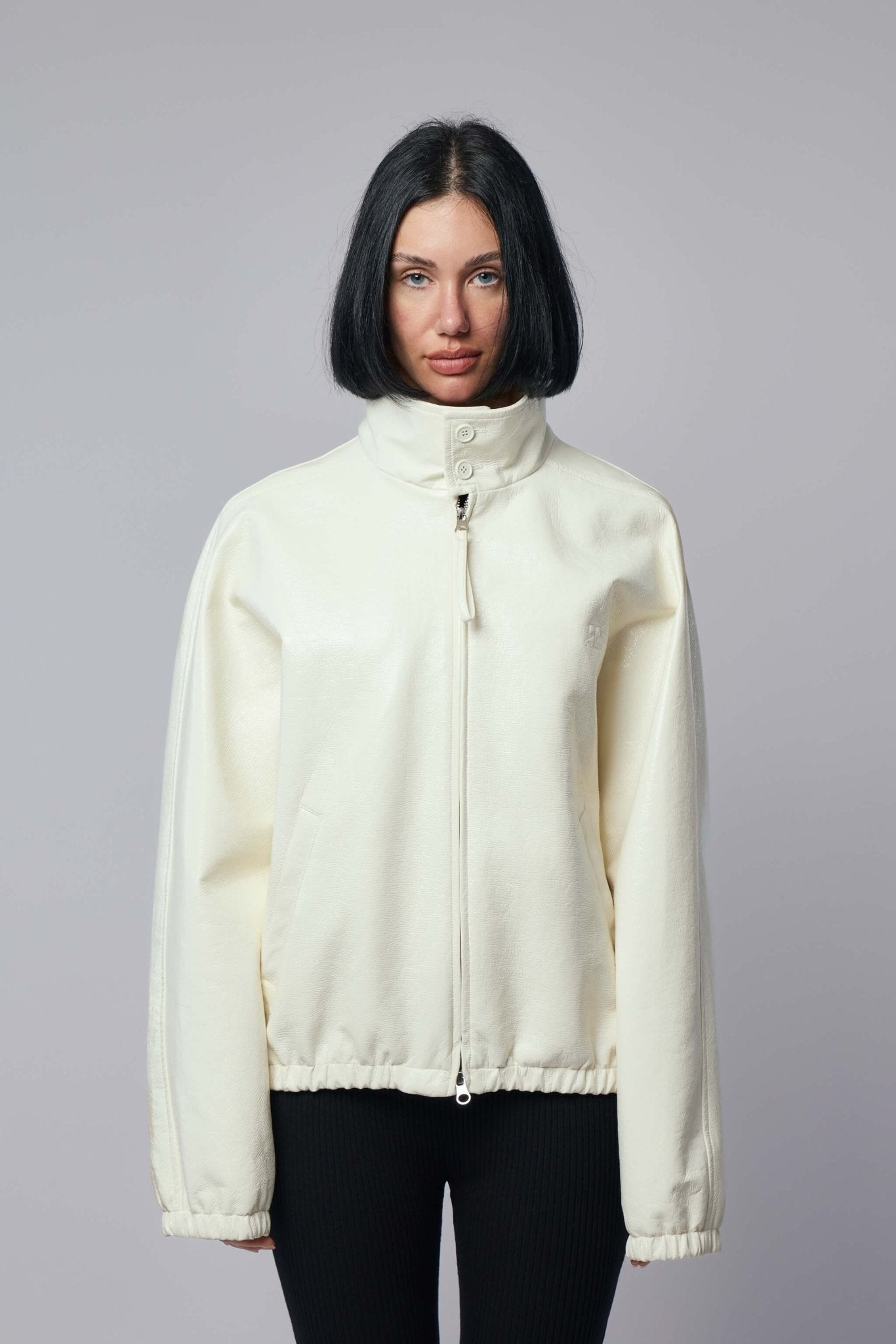 Courrèges - Bomber Jacket Vinyl Zipped - LABELS