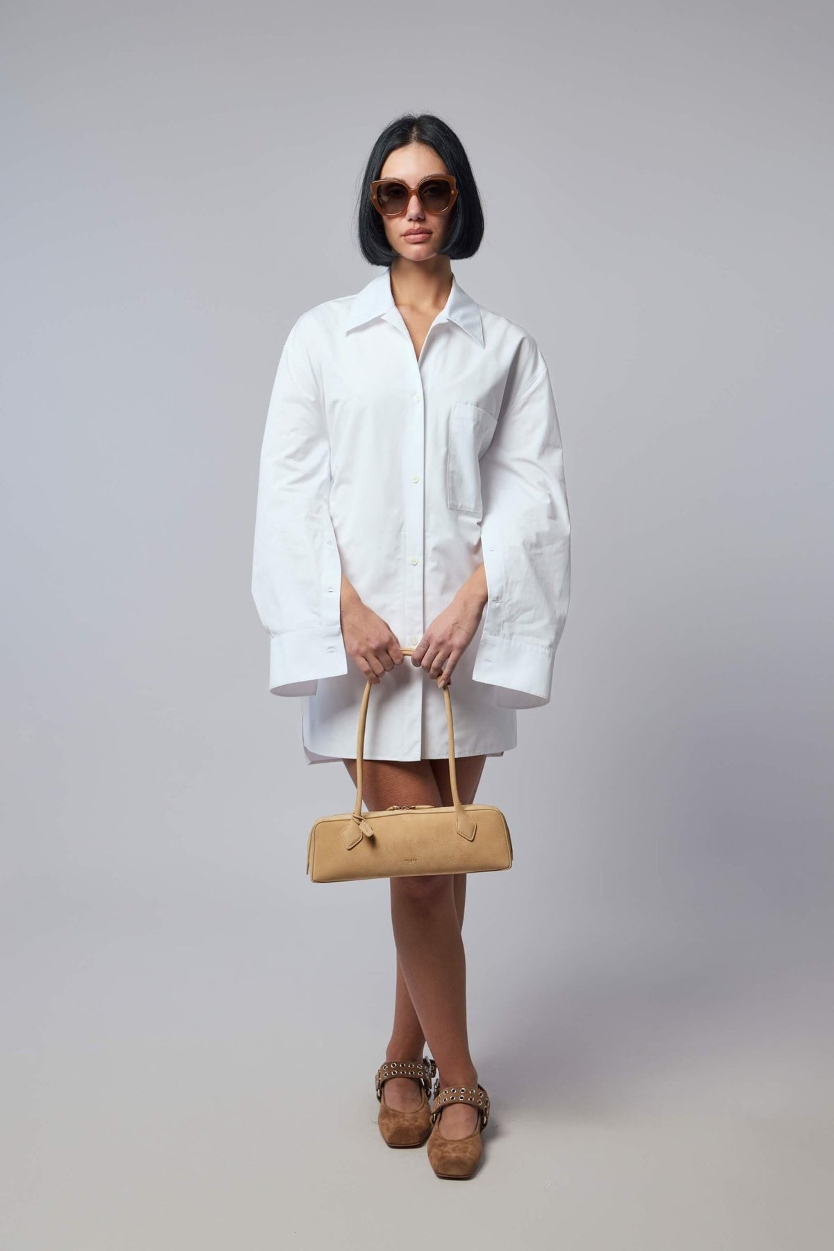 Courrèges - Dress Belted Shirting - LABELS