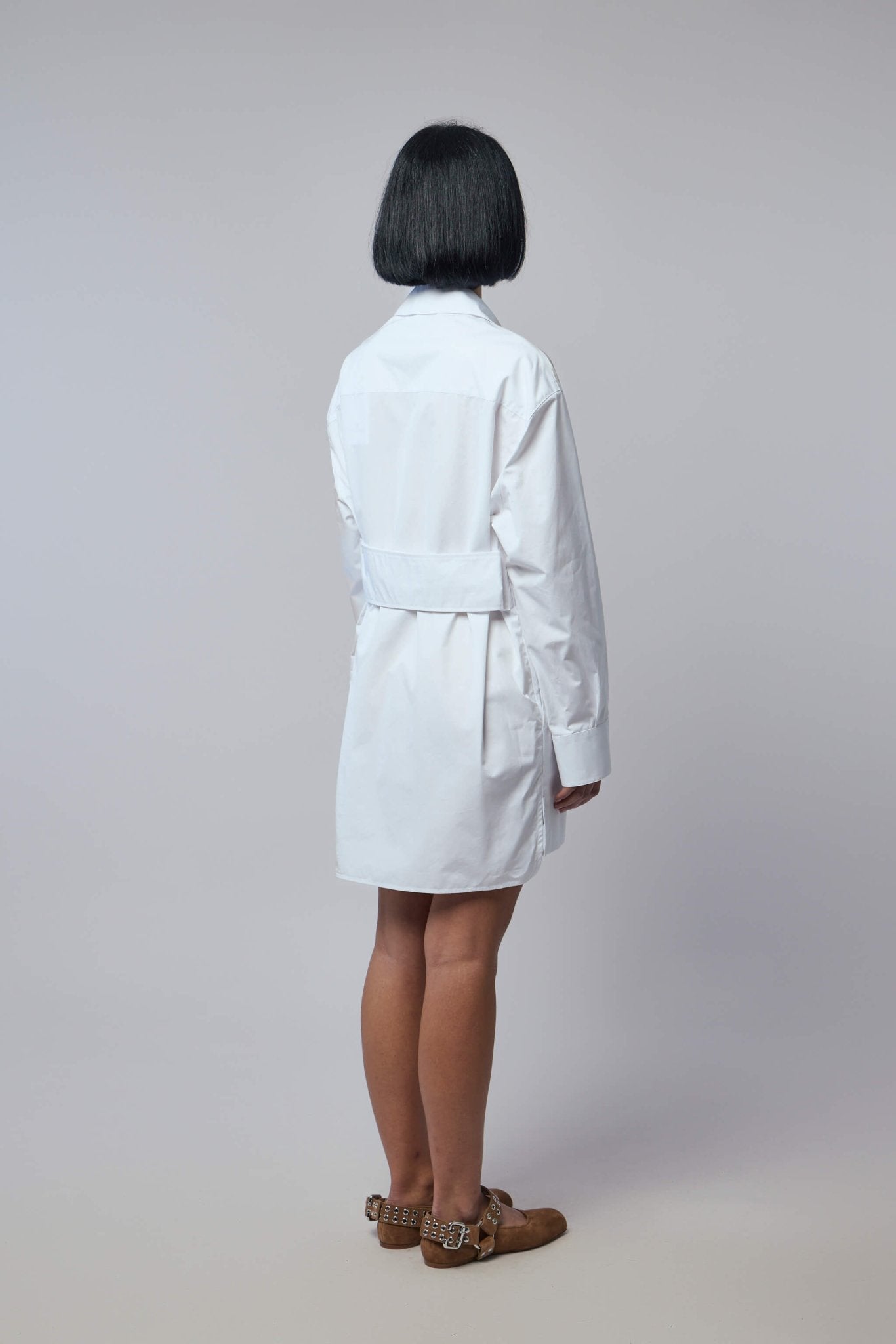 Courrèges - Dress Belted Shirting - LABELS