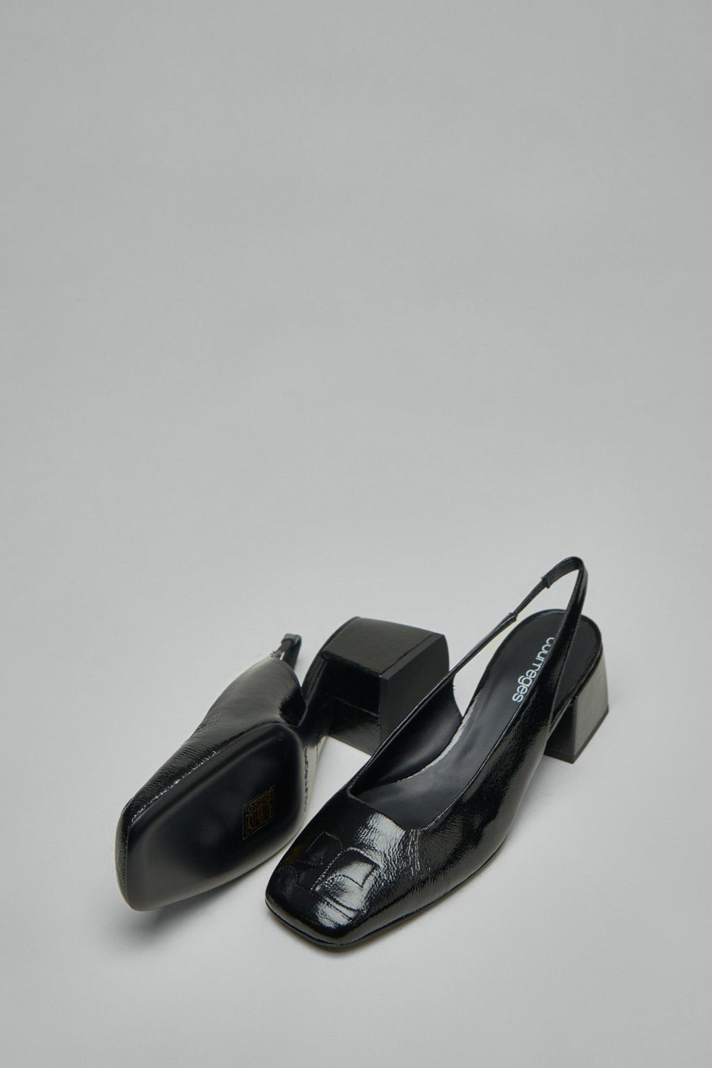Courrèges - Heritage Vinyl Slingbacks - LABELS