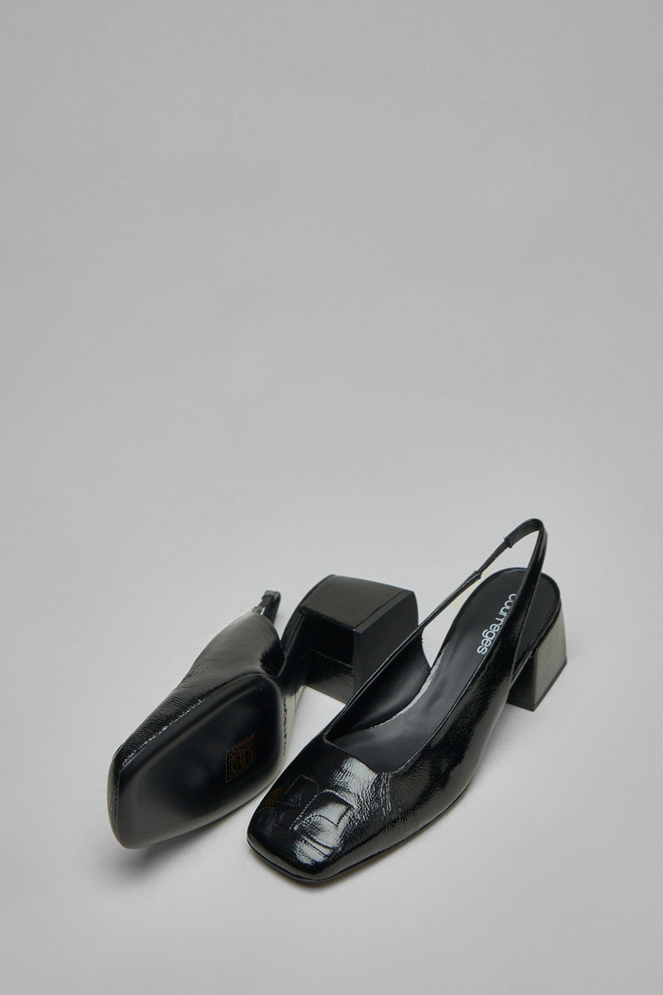 Courrèges - Heritage Vinyl Slingbacks - LABELS