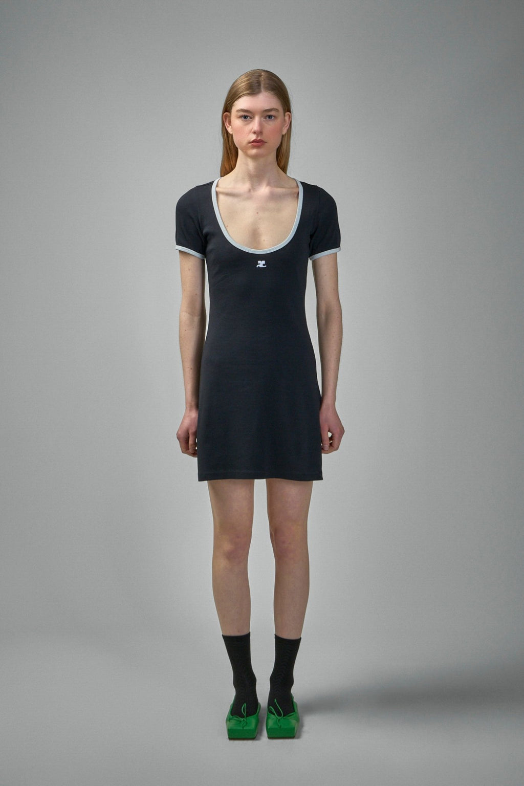 Courrèges - Holistic Contrast Mini Dress - LABELS