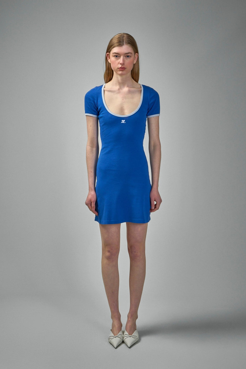 Courrèges - Holistic Contrast Mini Dress - LABELS