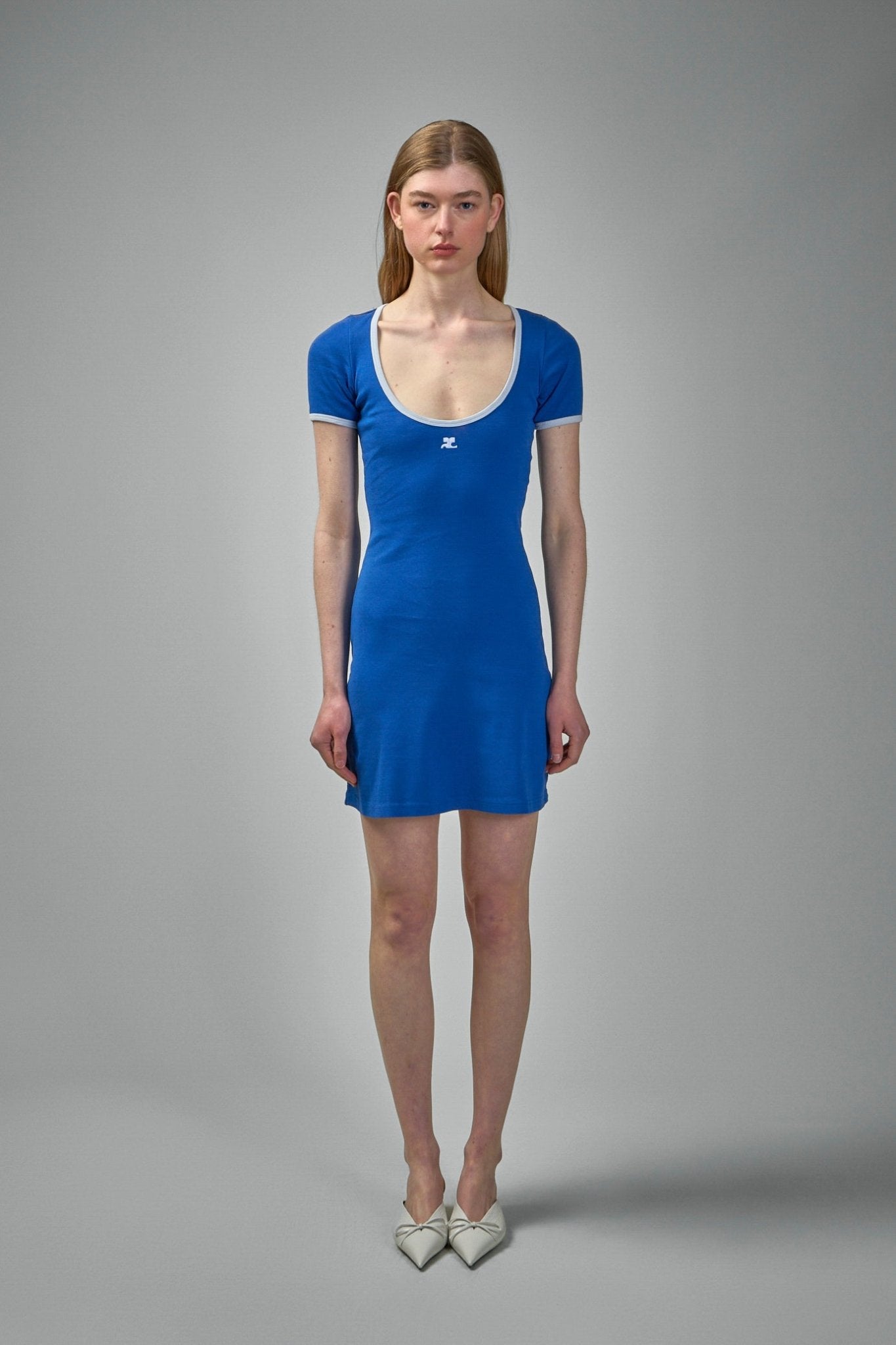 Courrèges - Holistic Contrast Mini Dress - LABELS