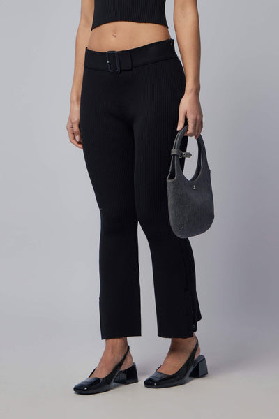 Capri Rib Knit Pants
