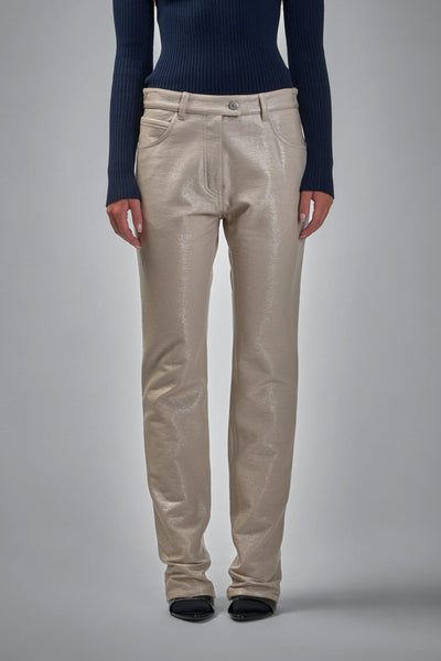 Reedition 5-Pocket Vinyl Pants