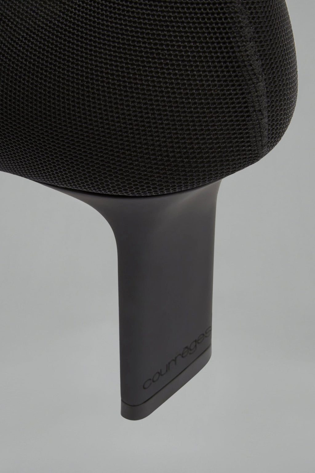 Courrèges - Square Toe Mesh Thigh Boots - LABELS