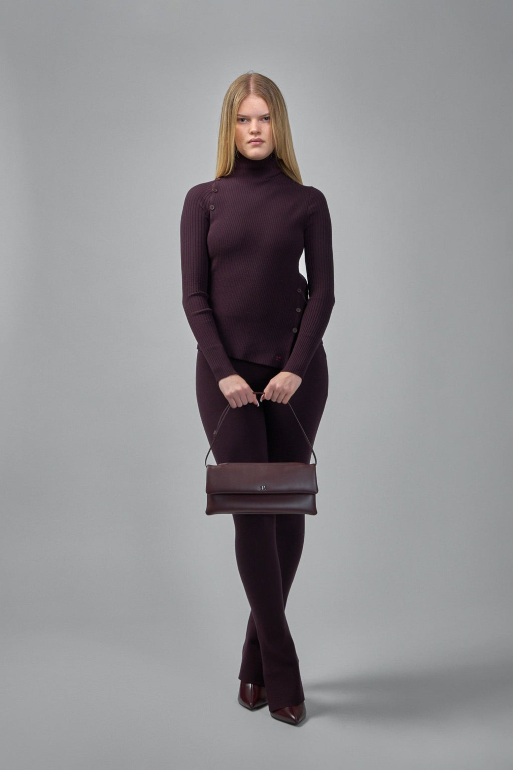 Courrèges - Sweater Oblique Buttoned - LABELS