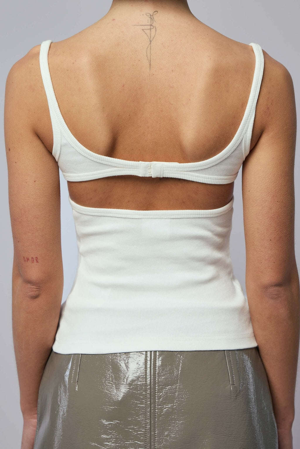 Courrèges - Tank Top Lingerie 90's Rib - LABELS