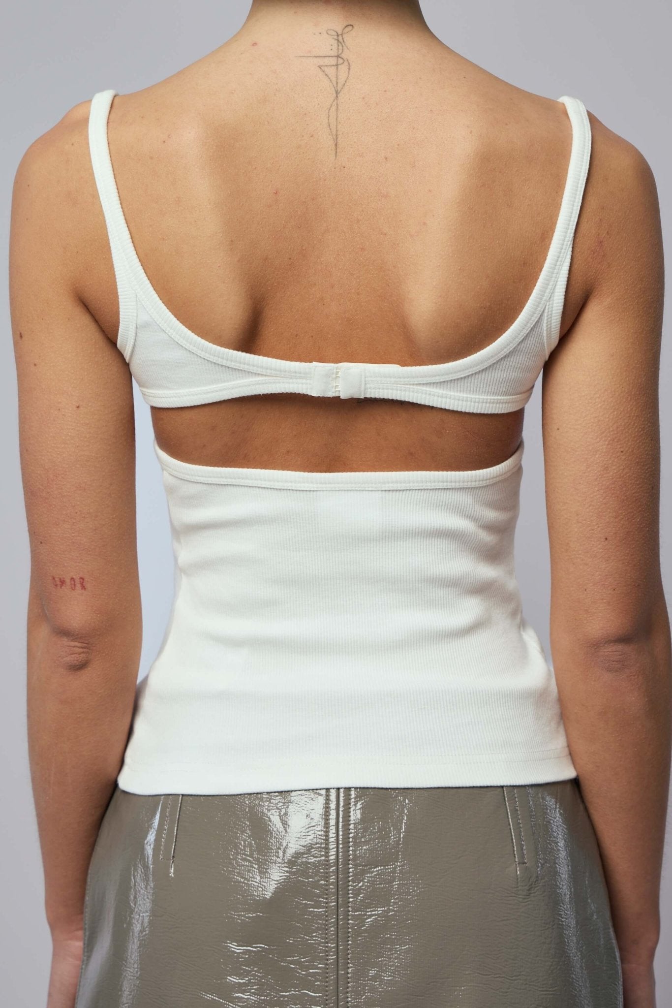 Courrèges - Tank Top Lingerie 90's Rib - LABELS