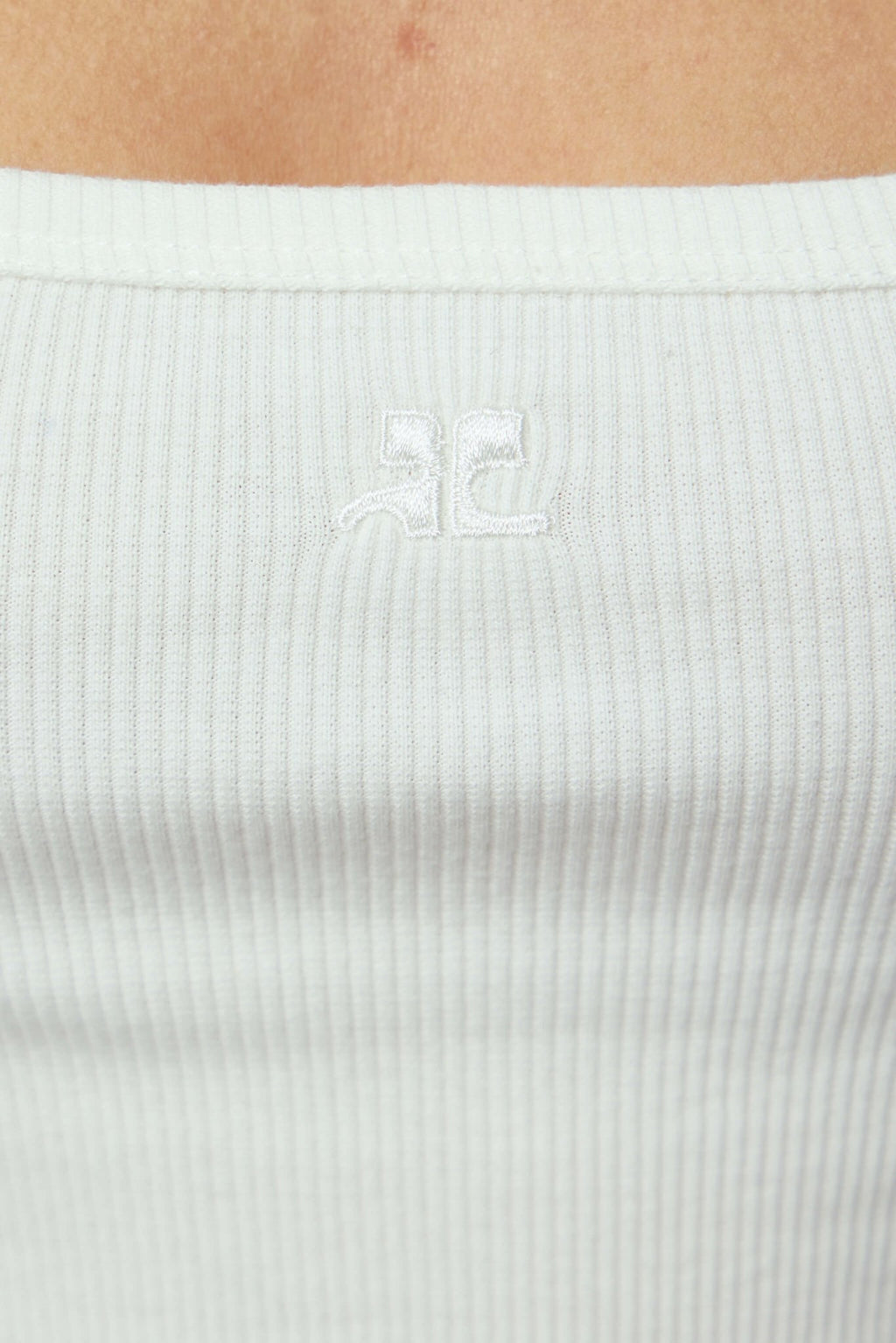 Courrèges - Tank Top Lingerie 90's Rib - LABELS