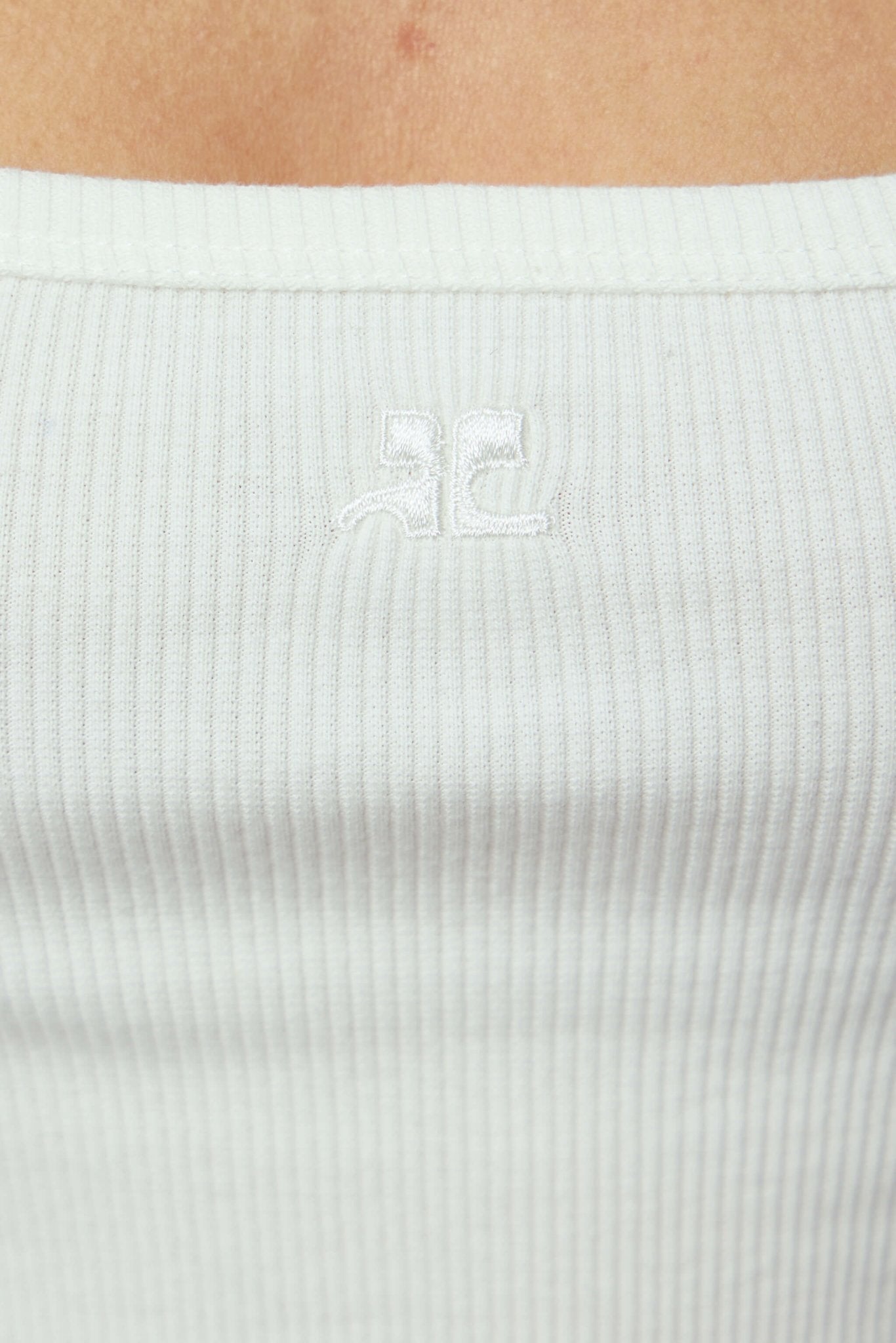 Courrèges - Tank Top Lingerie 90's Rib - LABELS