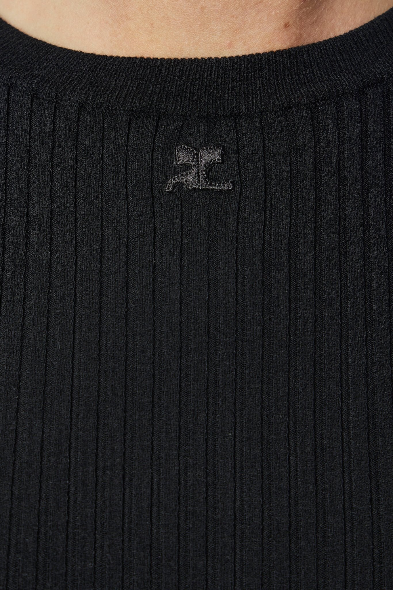Courrèges - Top Buckle Rib Knit - LABELS