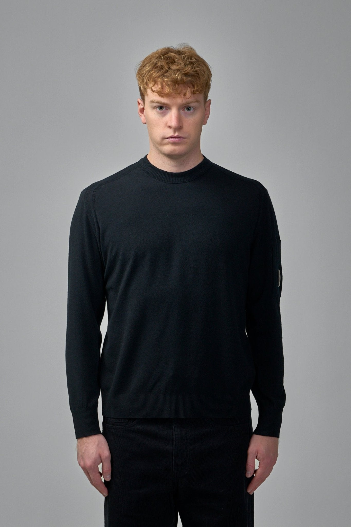 C.P. Company - Extrafine Merino Wool Crewneck Sweater - LABELS