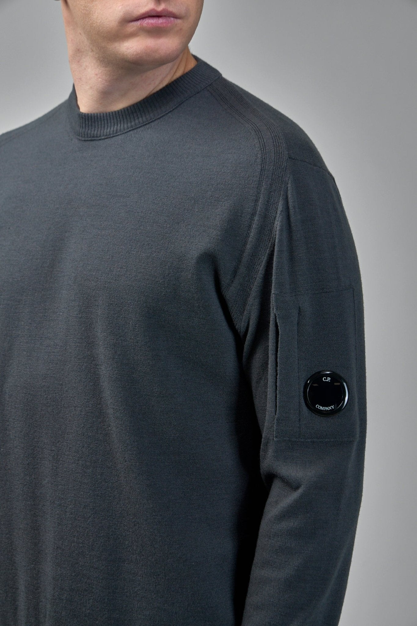 C.P. Company - Extrafine Merino Wool Crewneck Sweater - LABELS