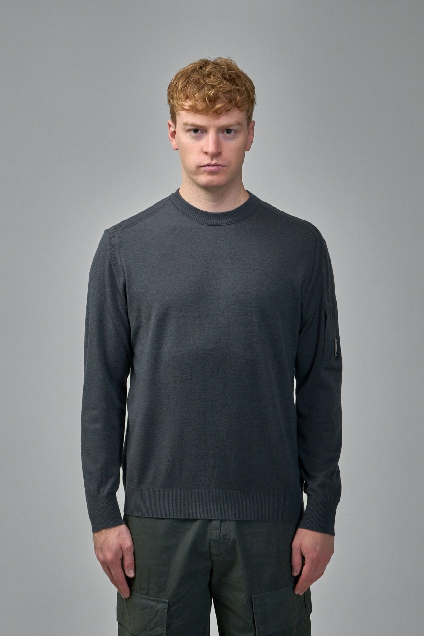C.P. Company - Extrafine Merino Wool Crewneck Sweater - LABELS