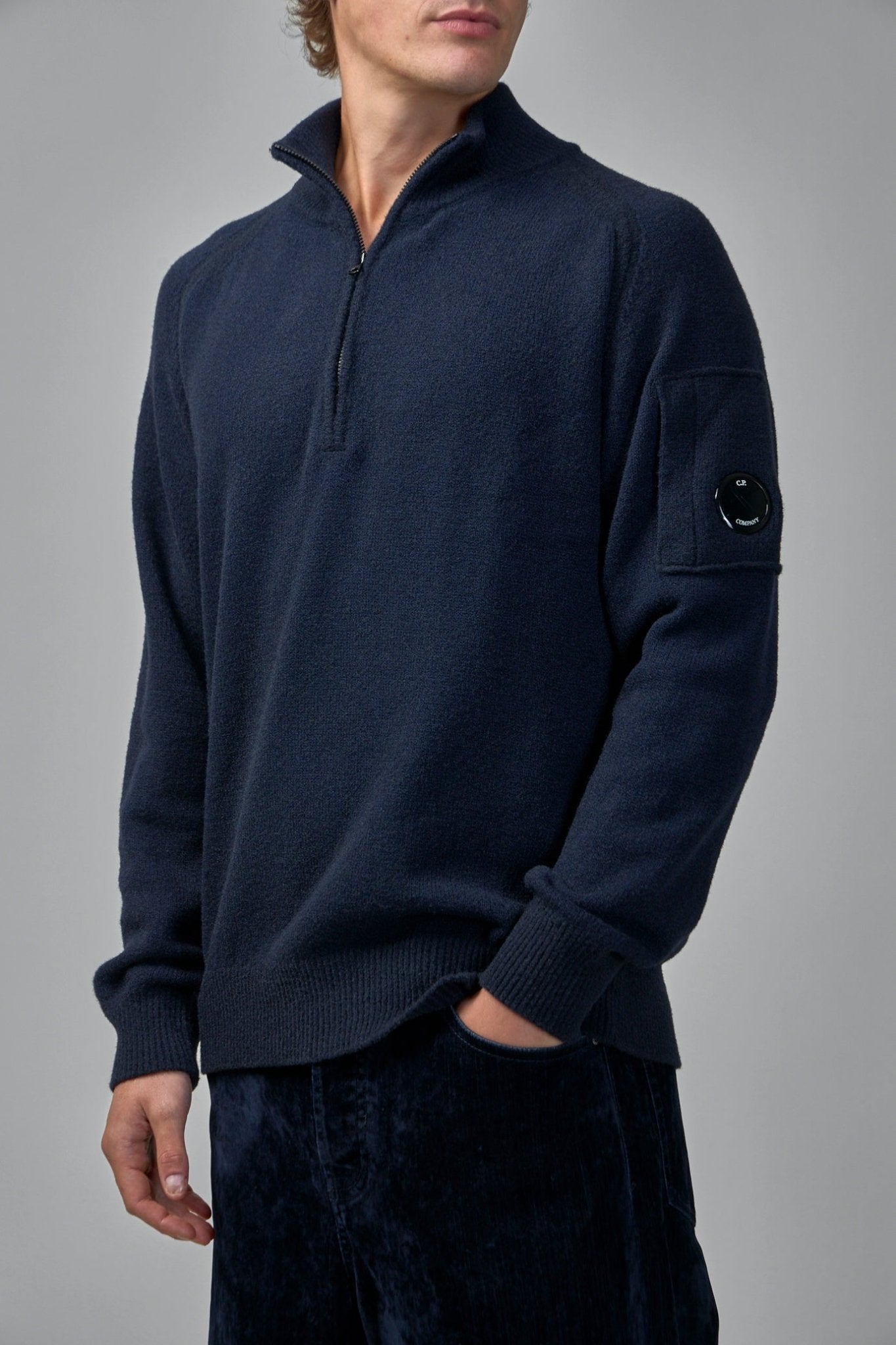 C.P. Company - Knit Polo Collar - LABELS