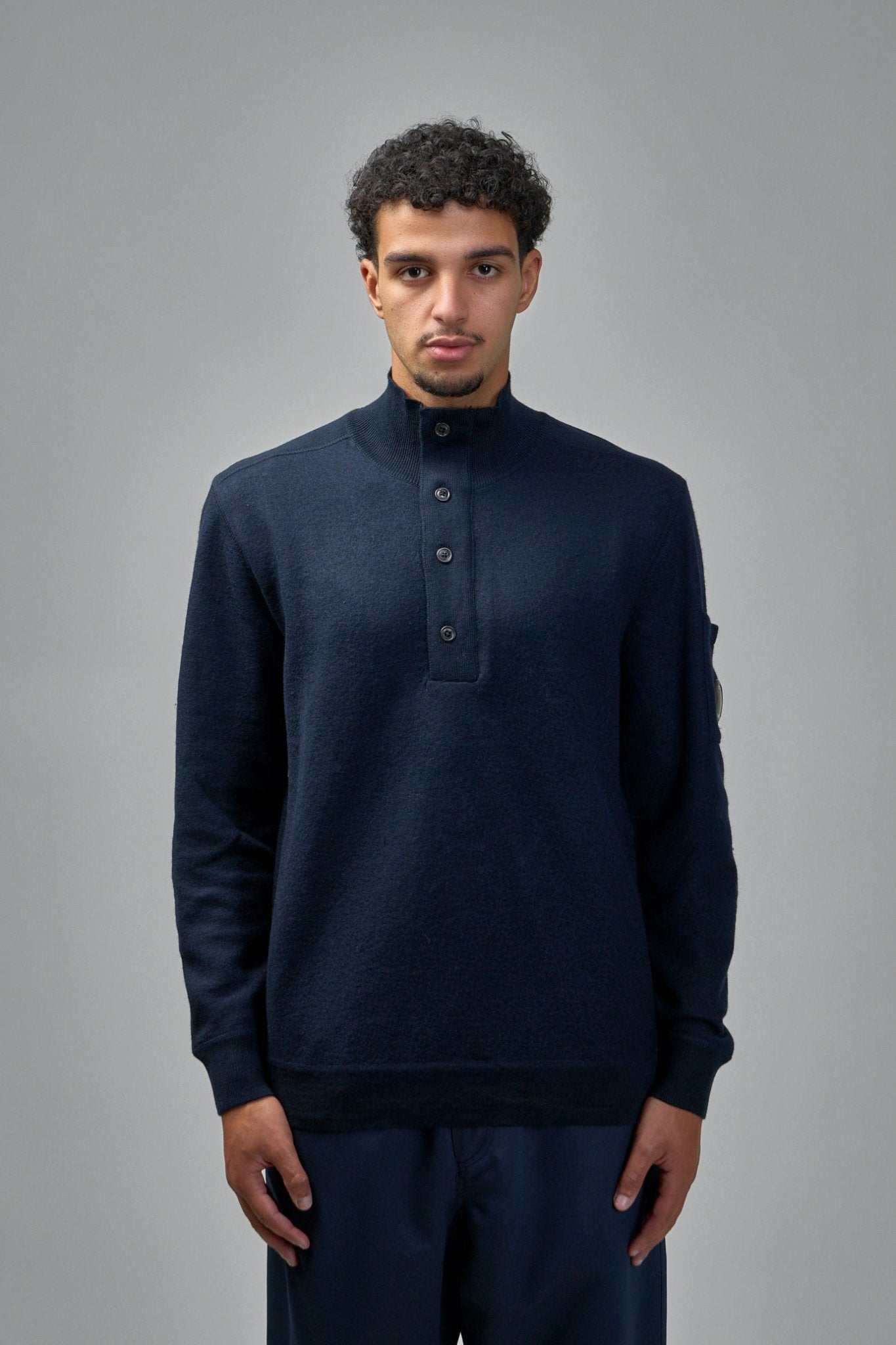 C.P. Company - Knit Polo Collar - LABELS