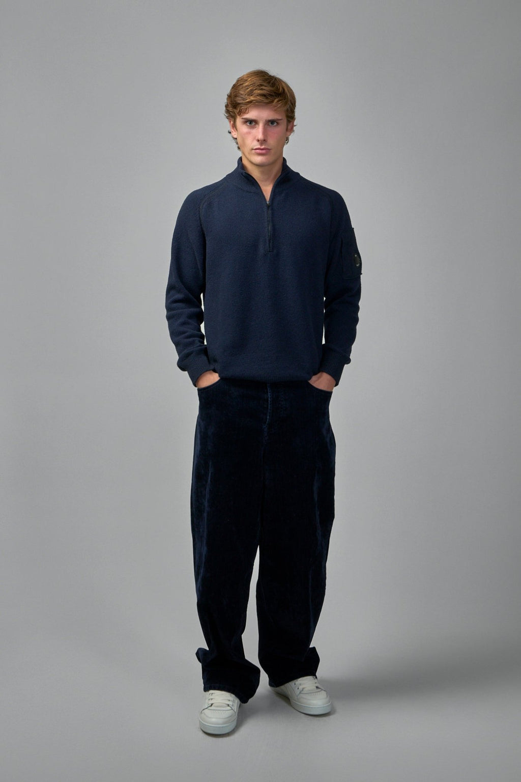 C.P. Company - Knit Polo Collar - LABELS