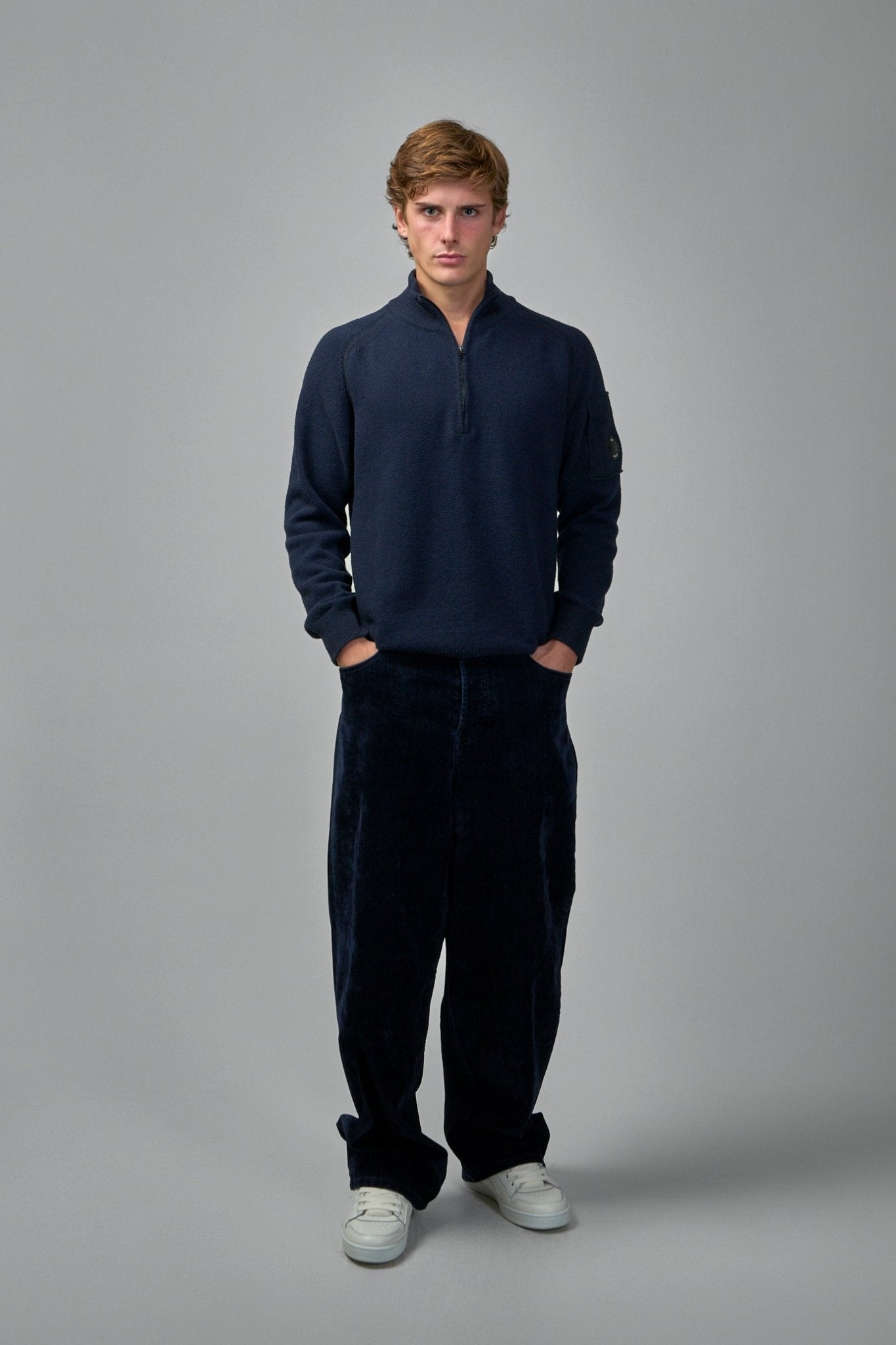 C.P. Company - Knit Polo Collar - LABELS