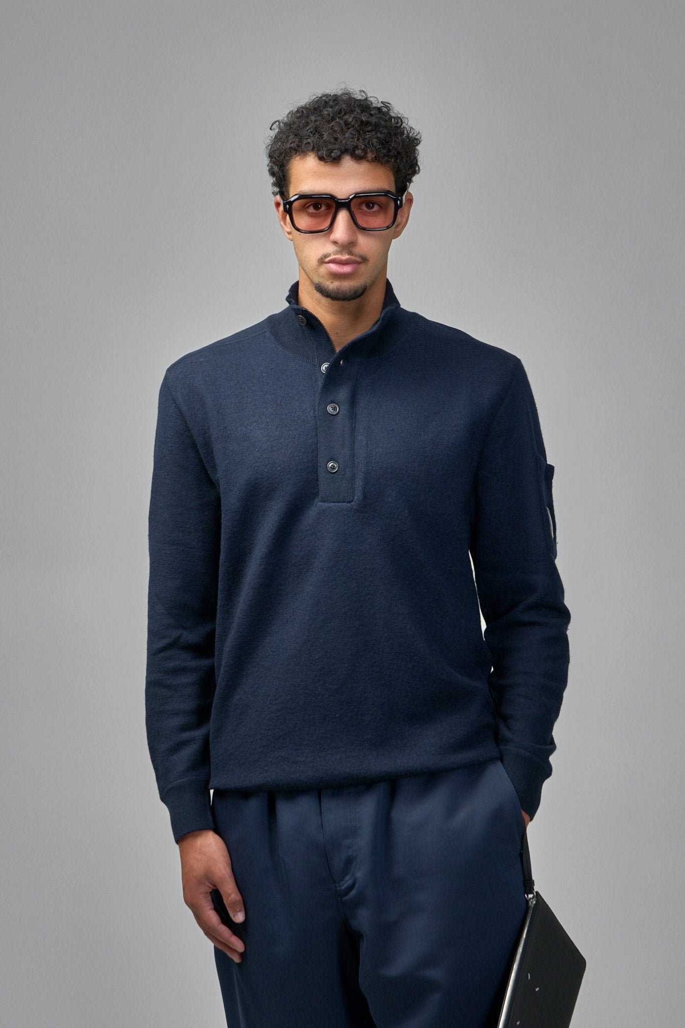 C.P. Company - Knit Polo Collar - LABELS