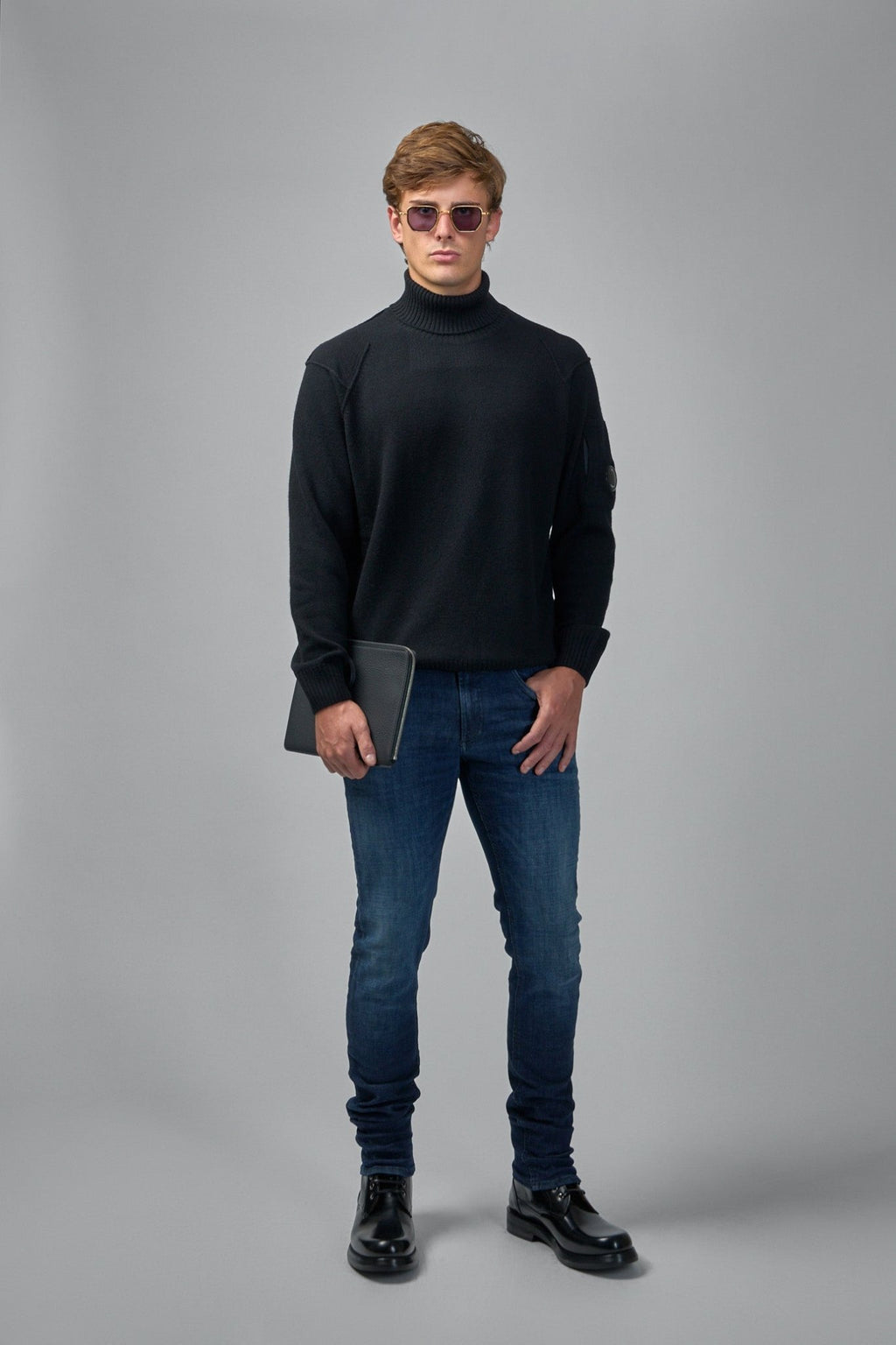 C.P. Company - Lambswool GRS Turtleneck Sweater - LABELS