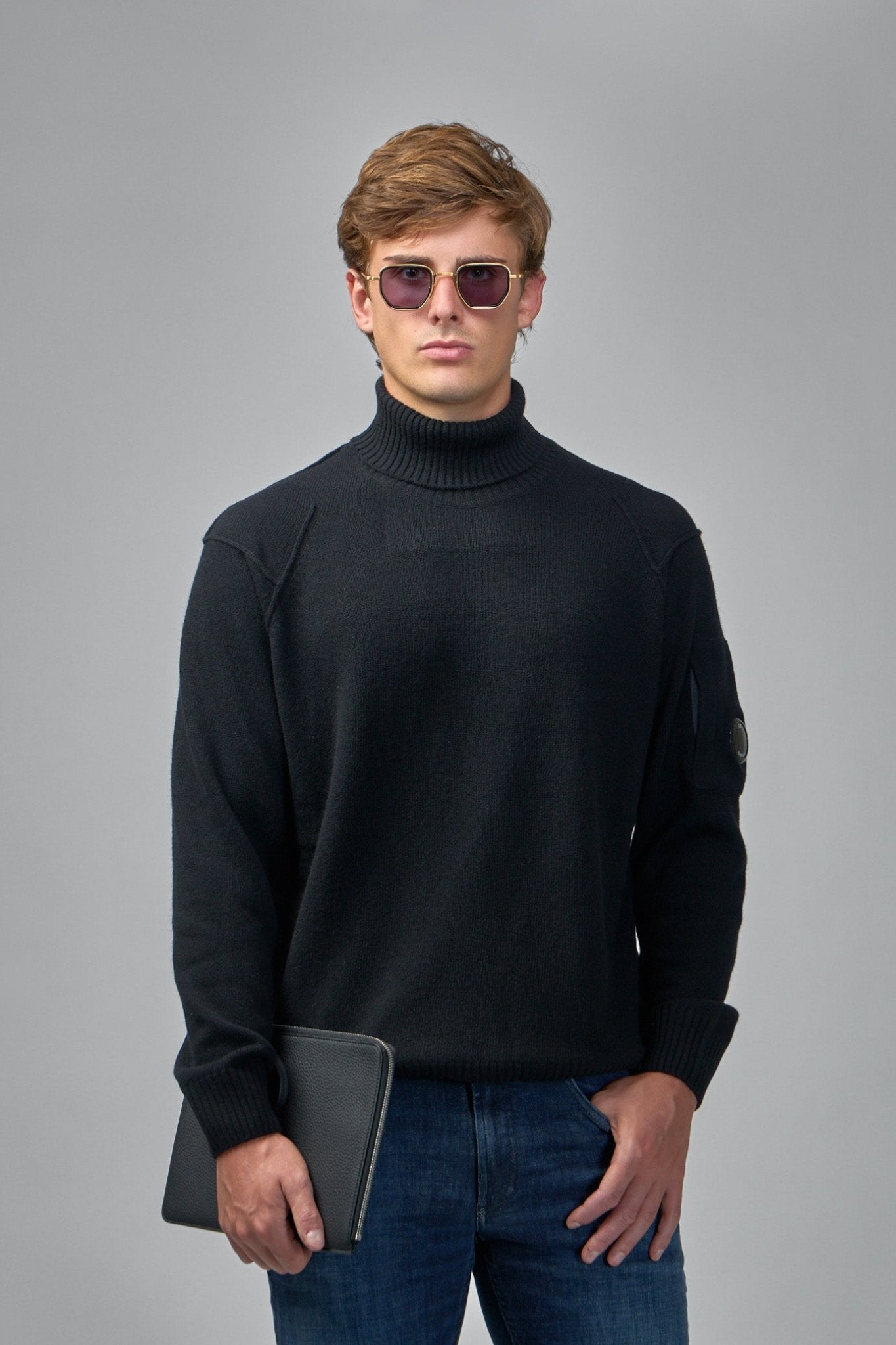 C.P. Company - Lambswool GRS Turtleneck Sweater - LABELS