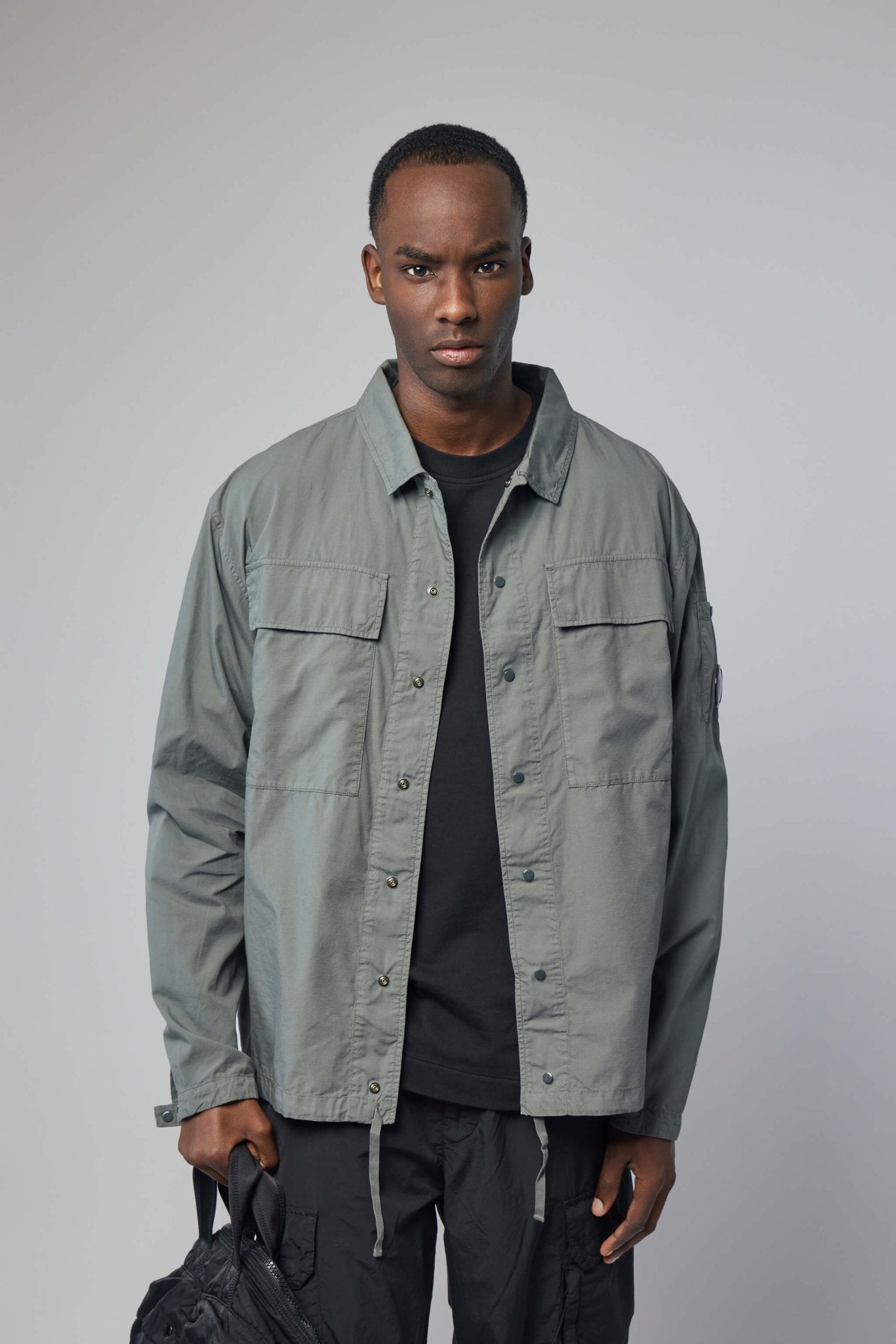 ジャケット・アウター C.P. COMPANY COTTON OVERSHIRT 23SS L C.P. Company Jackets - Cotton Overshirt – LABELS