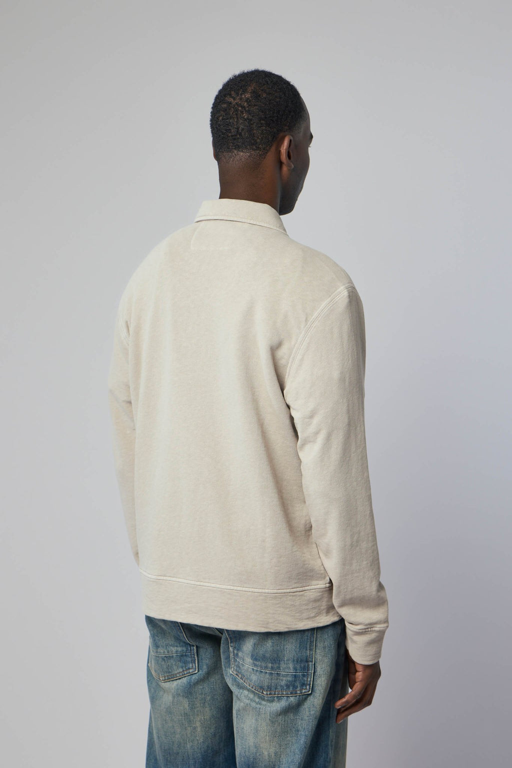 C.P. Company - Polo Collar Sweatshirt - LABELS