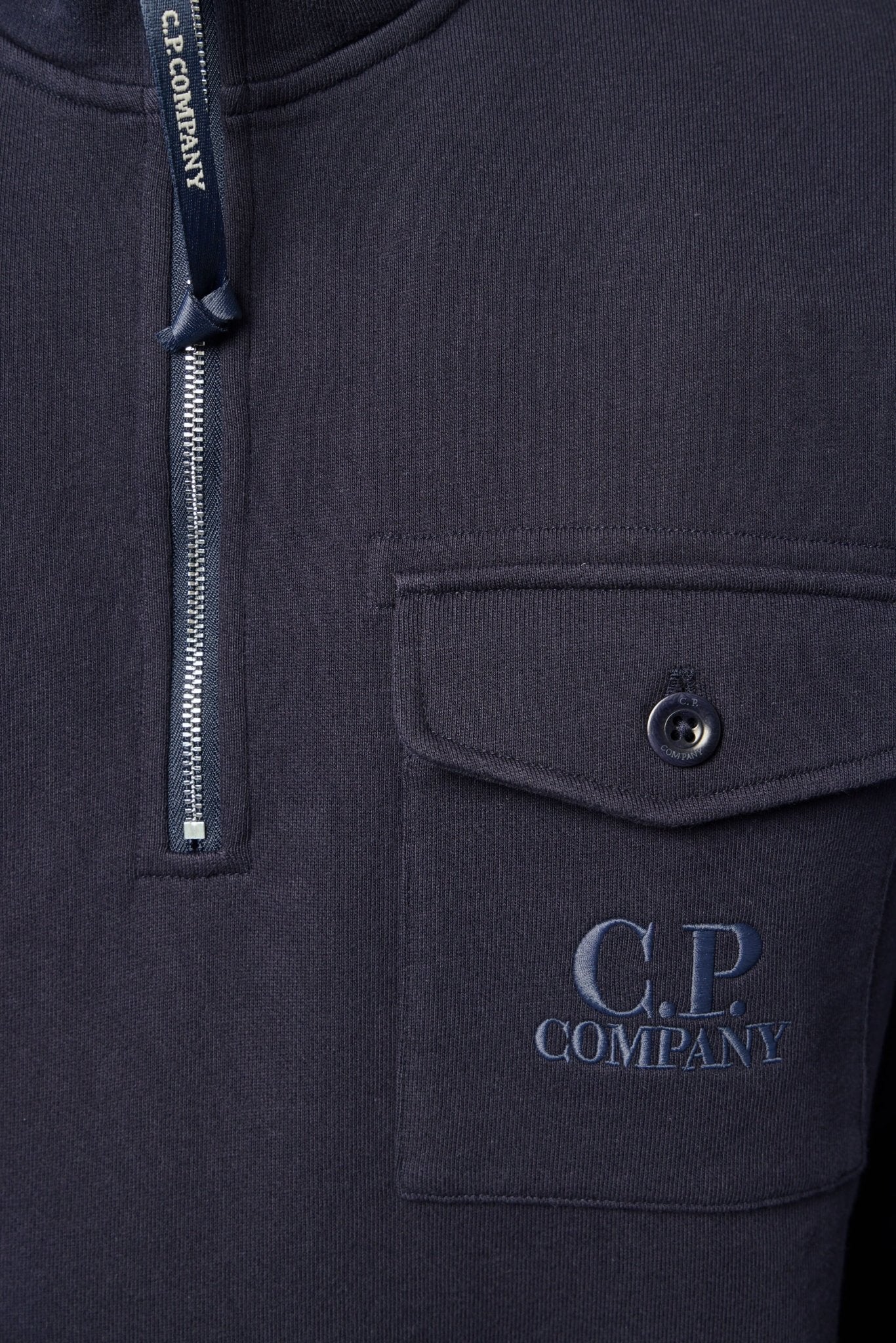 C.P. Company - Polo Collar Sweatshirt - LABELS