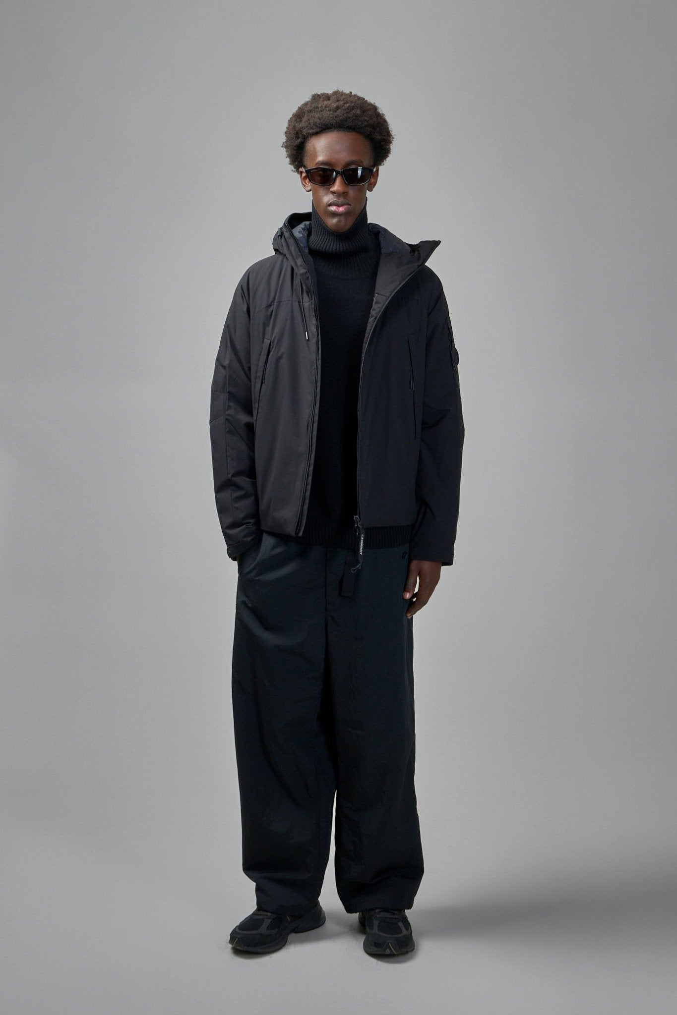 C.P. Company - Pro - Tek Hooded Padded Medium Jacket - LABELS