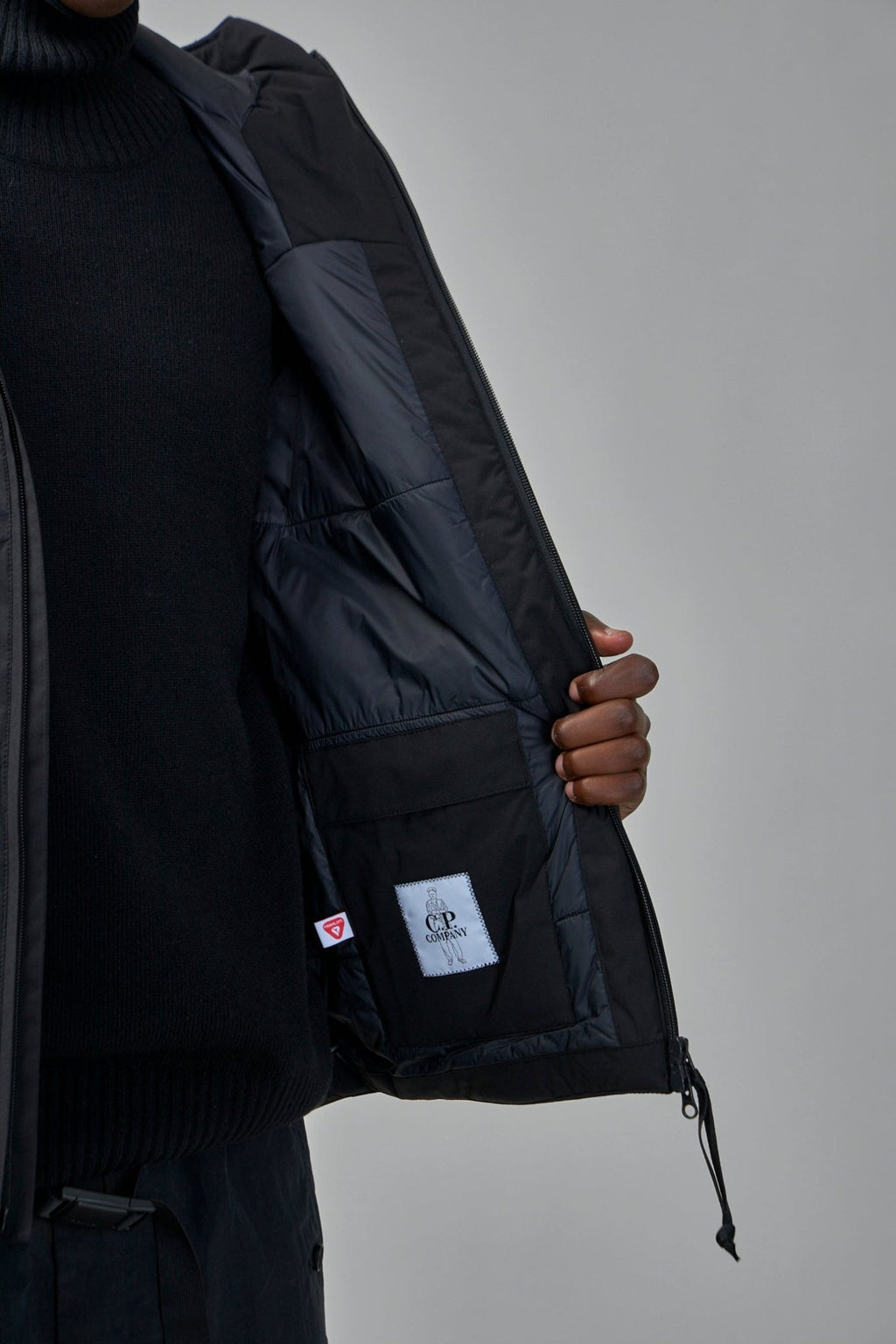 C.P. Company - Pro - Tek Hooded Padded Medium Jacket - LABELS