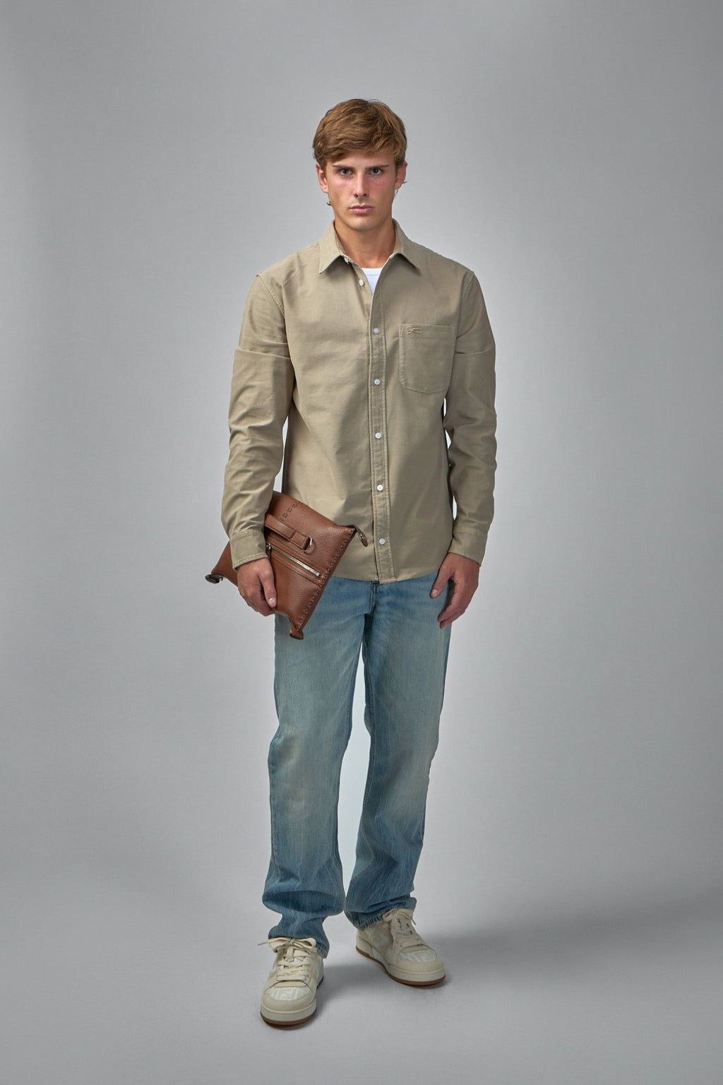 Denham - Bridge Shirt RCB Seneca Rock - Slim Fit - LABELS