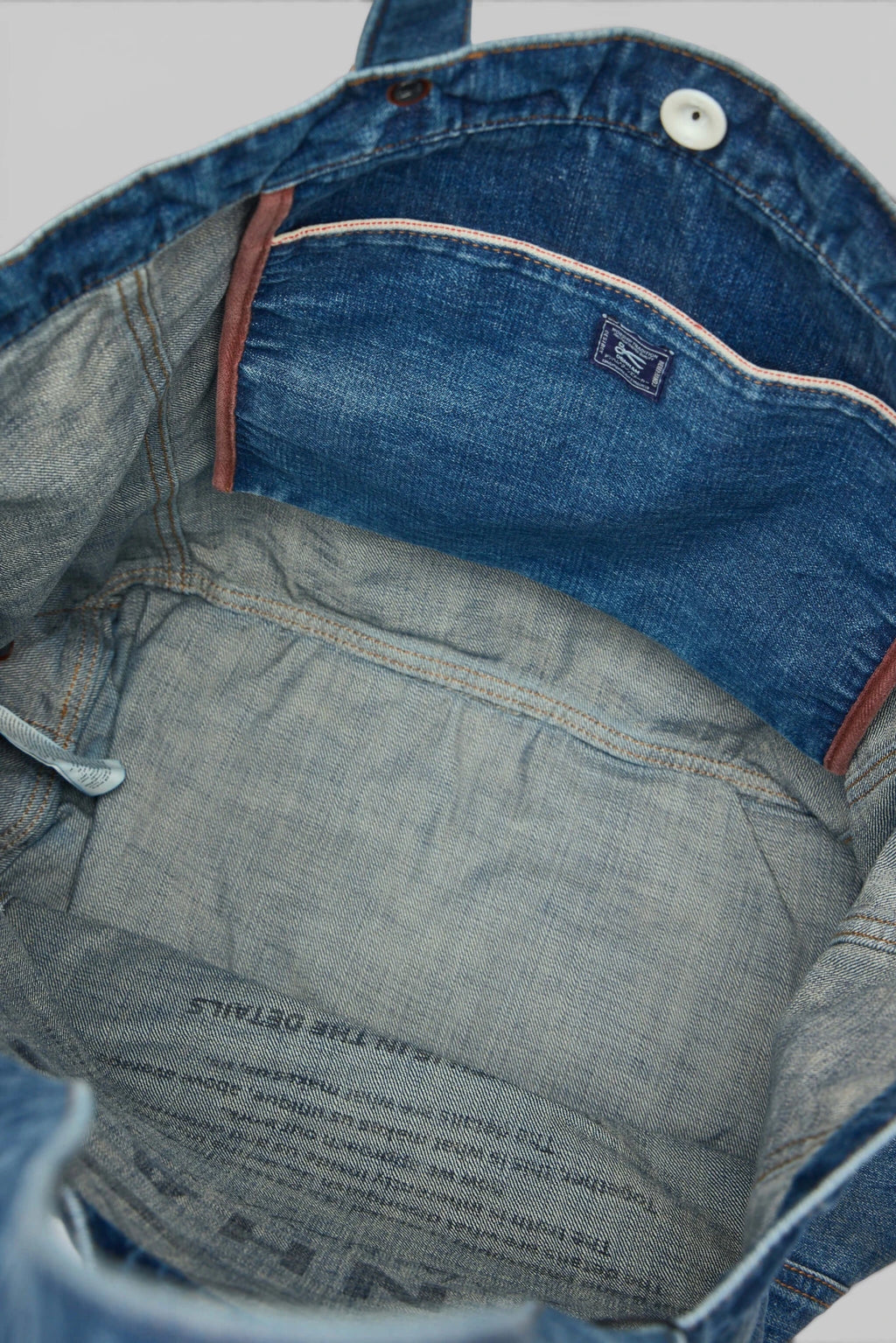 Denham - D07 Denim Tote Washed - LABELS