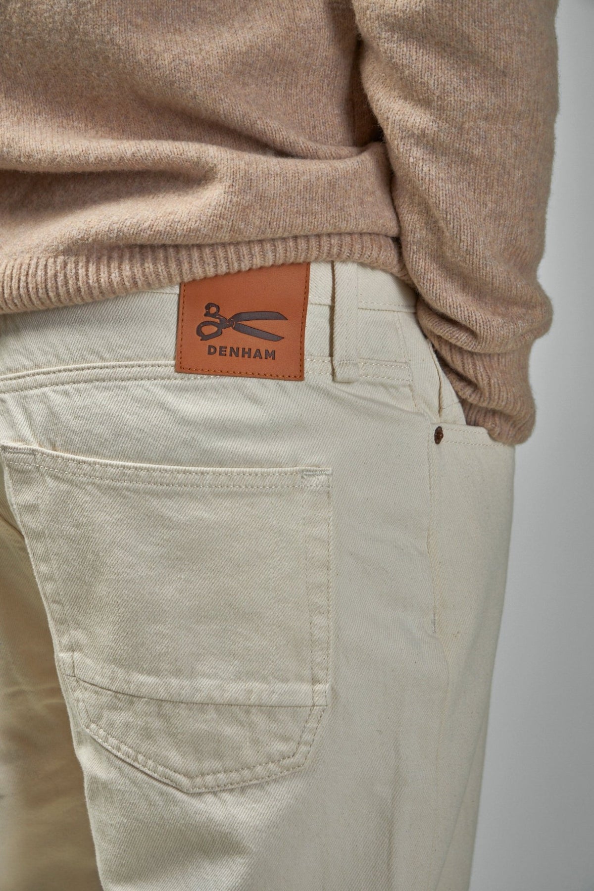 Denham - Dagger ERR Ecru Rigid - Relaxed Fit - LABELS
