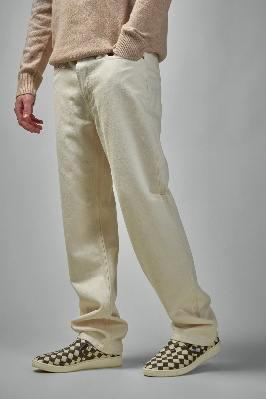 Denham - Dagger ERR Ecru Rigid - Relaxed Fit - LABELS