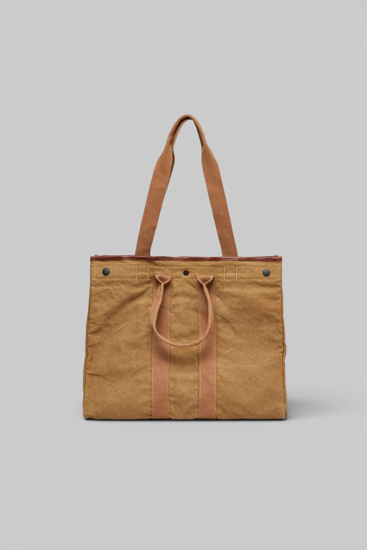 Interior view of the Denham Hutch Canvas Medium Tote