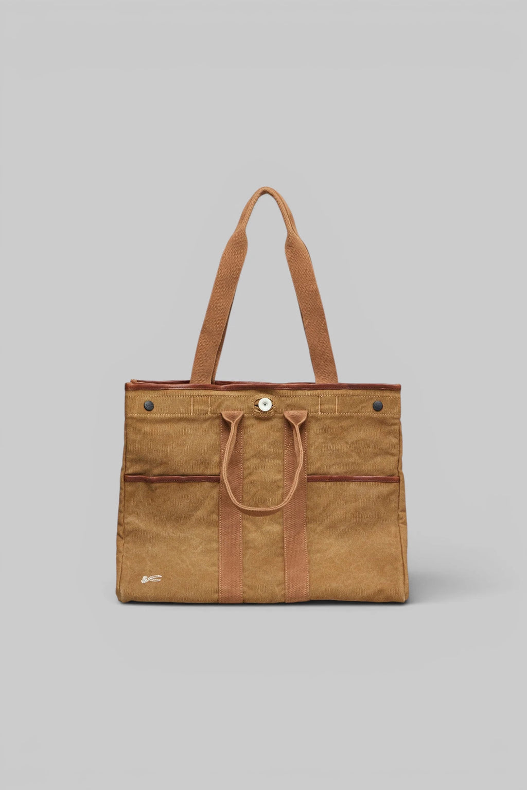 Denham - Hutch Canvas Medium Tote - LABELS