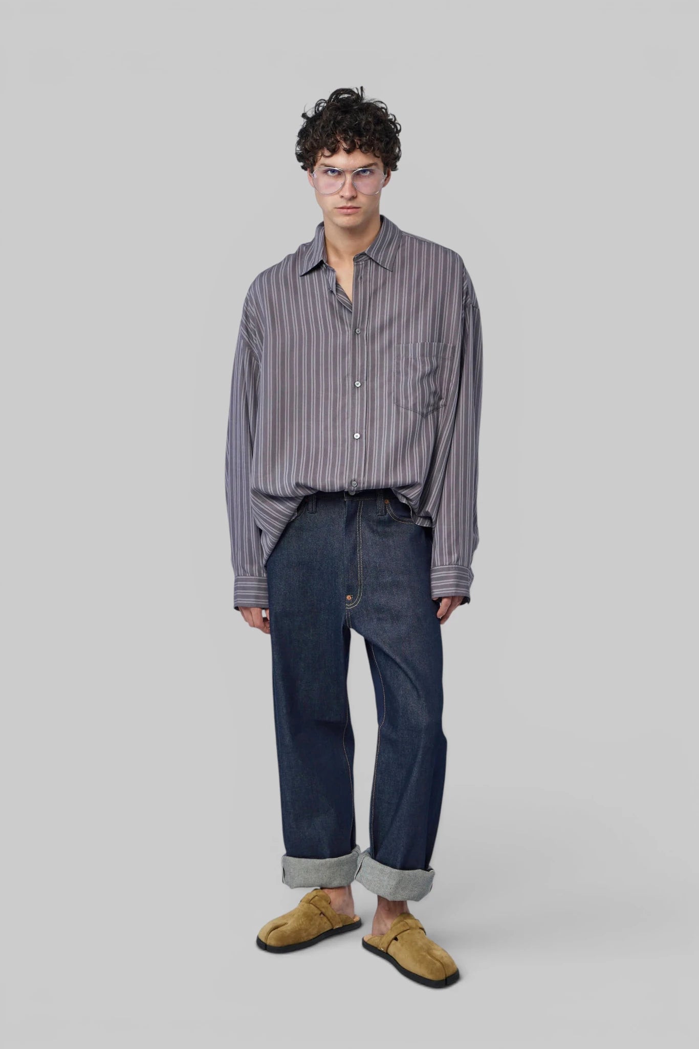 Denham Oldtimer Virgin jeans back view showing five-pocket design