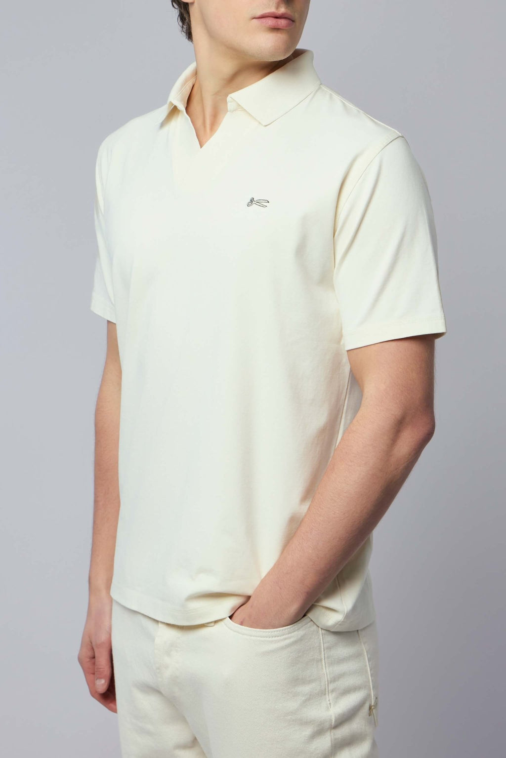 Denham - Scissor Open Collar - LABELS