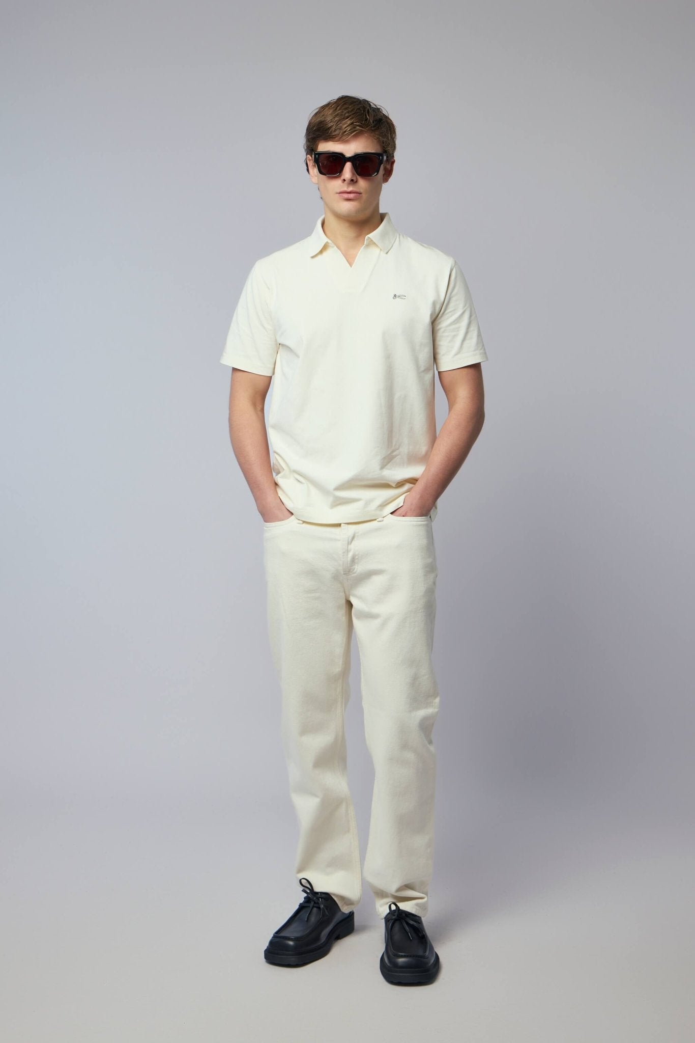 Denham - Scissor Open Collar - LABELS