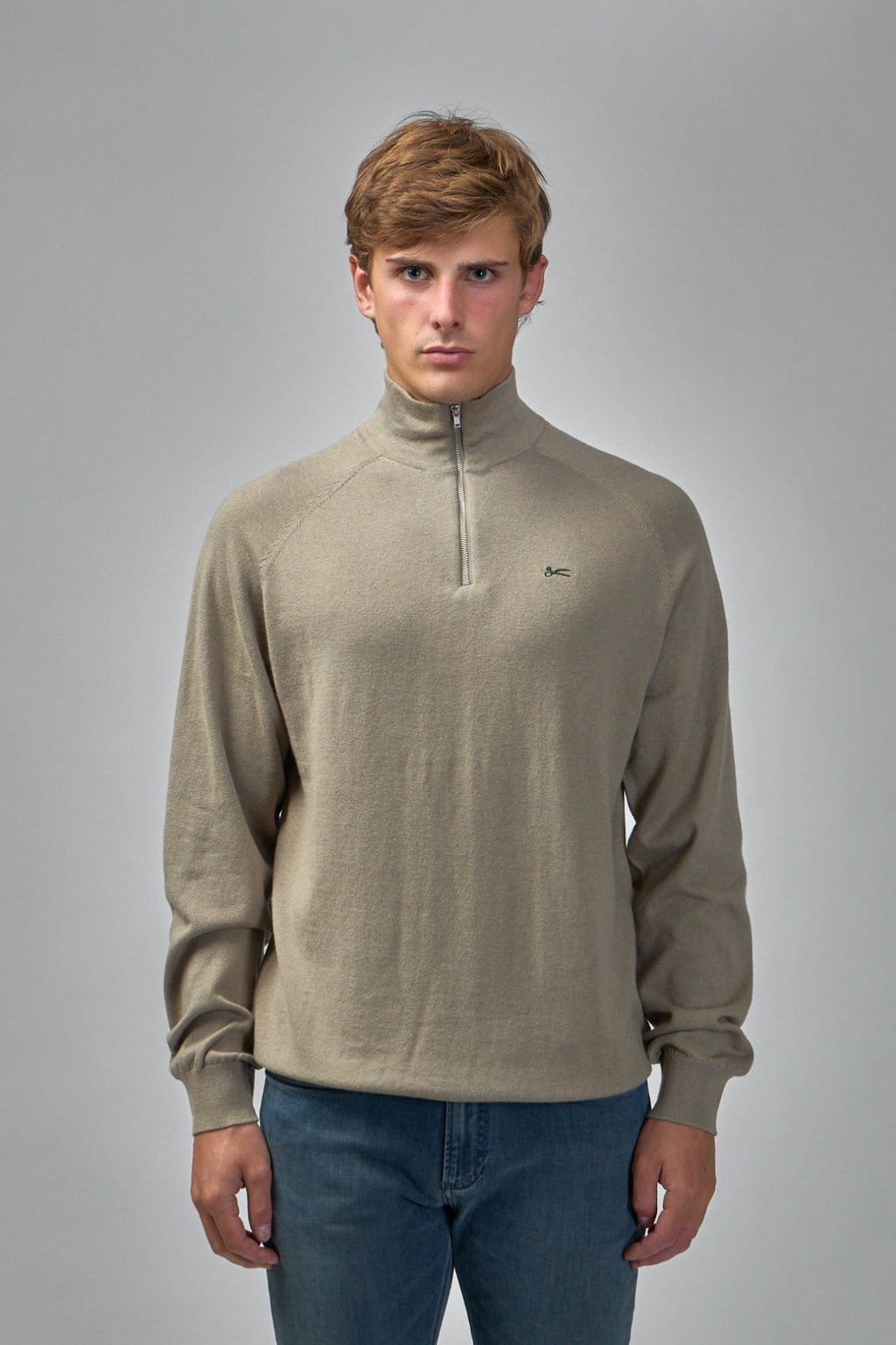 Denham - Scissor Raglan Half Zip LLB - Seneca Rock - LABELS