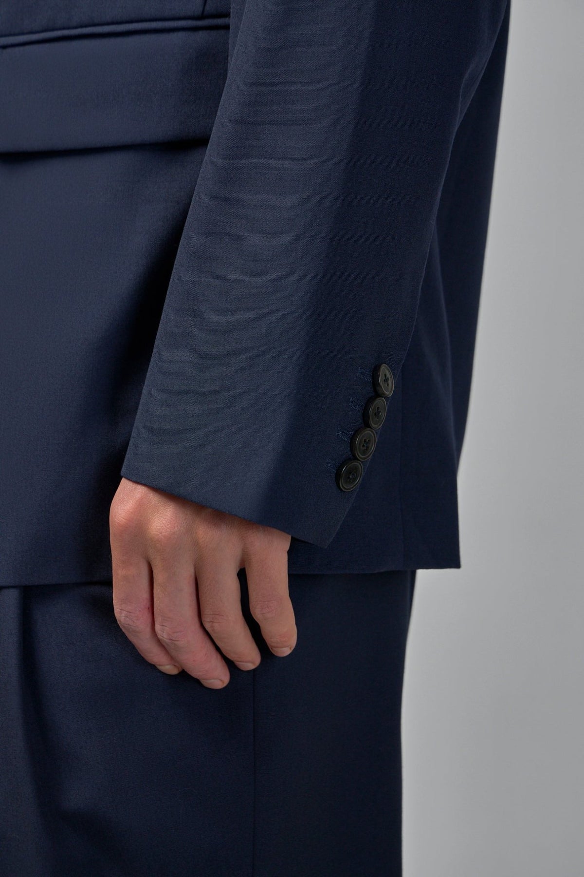 Dries Van Noten Buford Blazer styled with trousers